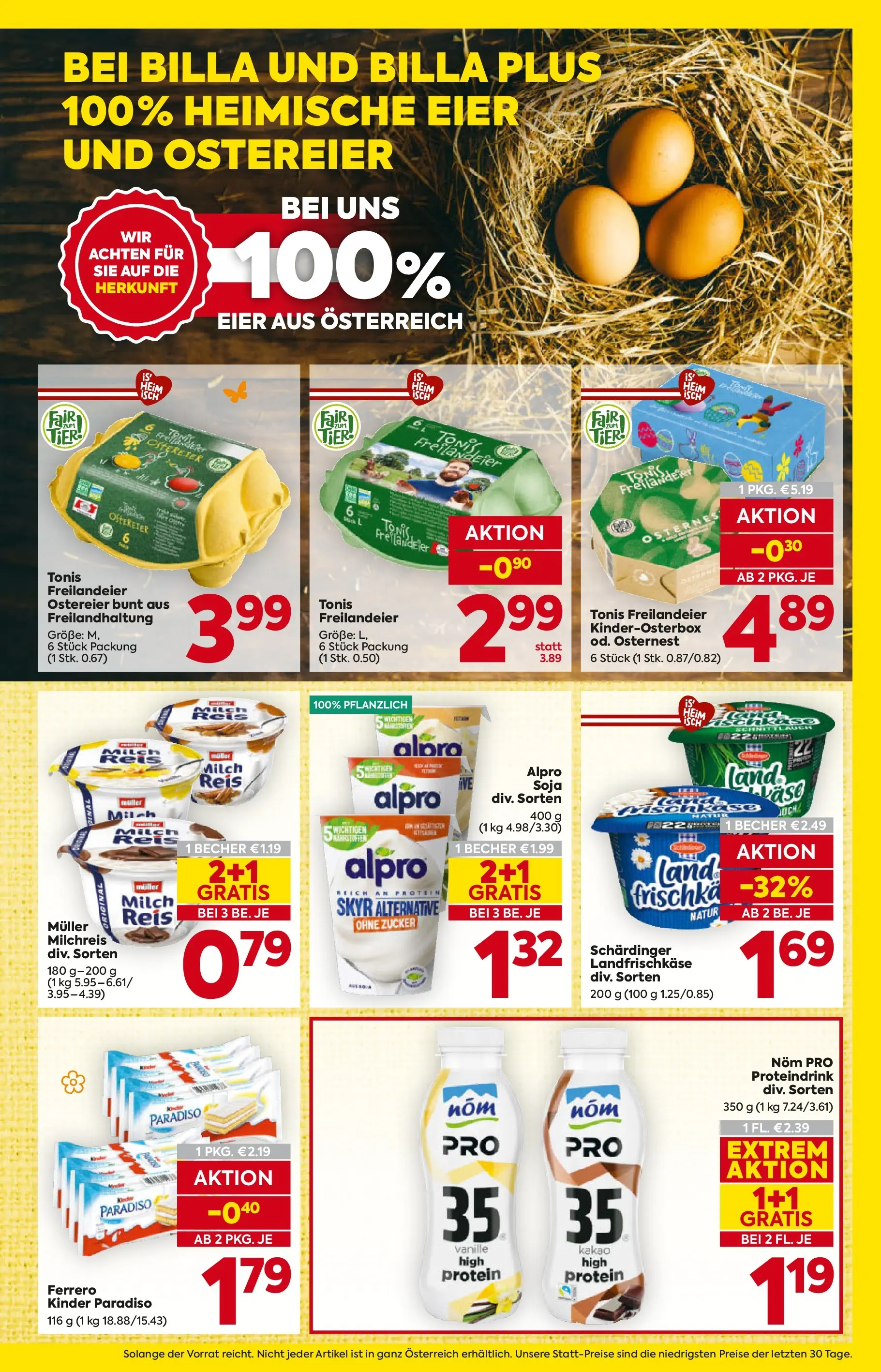 Billa - BILLA: Flugblatt gültig bei BILLA & BILLA PLUS ab 18.03.2026 - Angebote, Prospekt | Seite: 13 | Produkte: Zucker, Milch, Eier, Reis