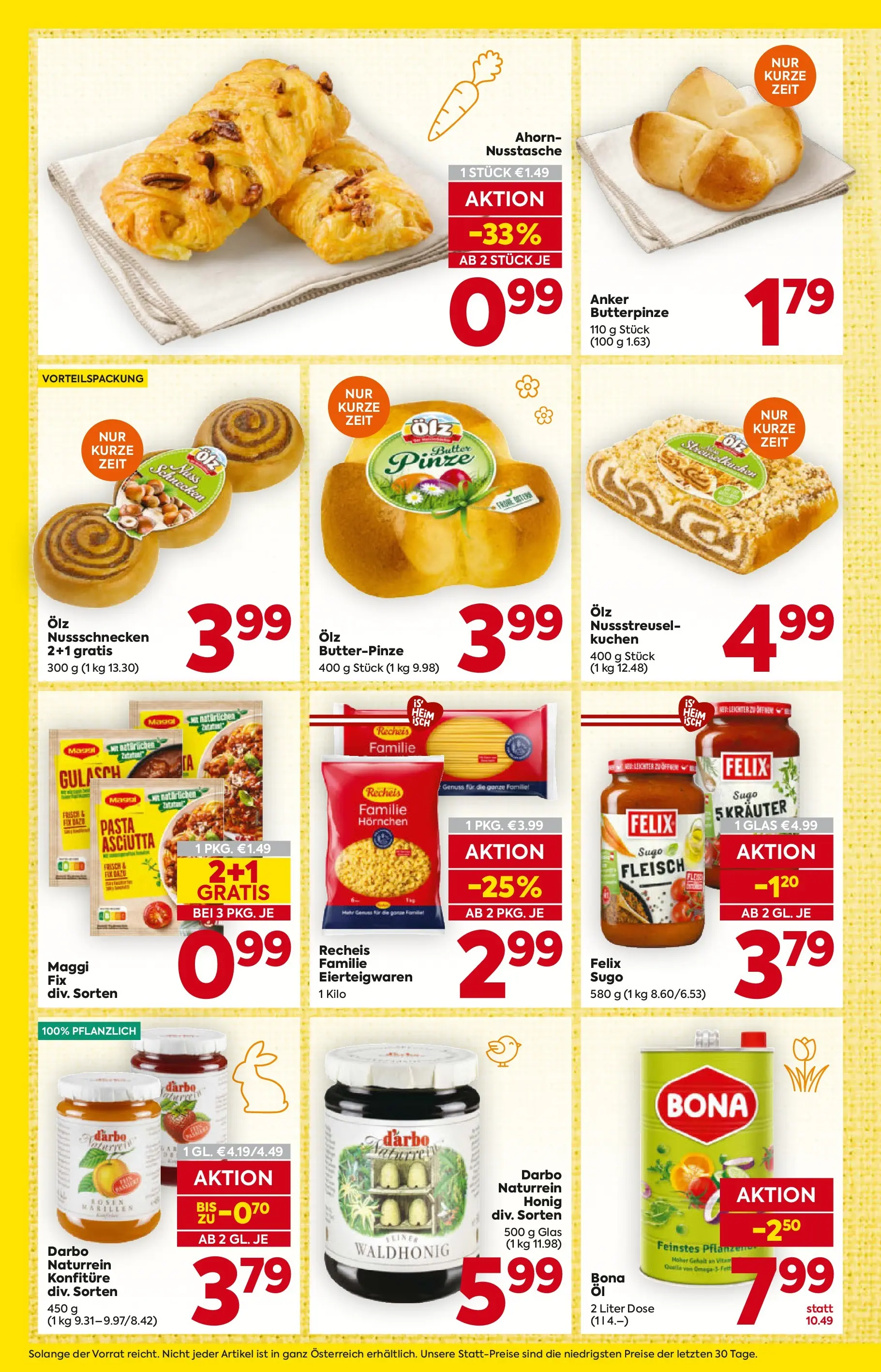 Billa - BILLA: Flugblatt gültig bei BILLA & BILLA PLUS ab 18.03.2026 - Angebote, Prospekt | Seite: 14 | Produkte: Pasta, Butter