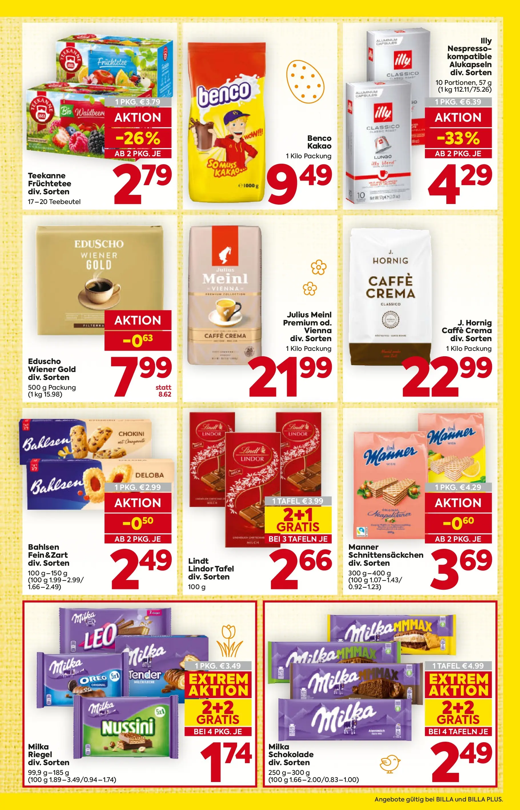 Billa - BILLA: Flugblatt gültig bei BILLA & BILLA PLUS ab 18.03.2026 - Angebote, Prospekt | Seite: 17 | Produkte: Milch, Schokolade