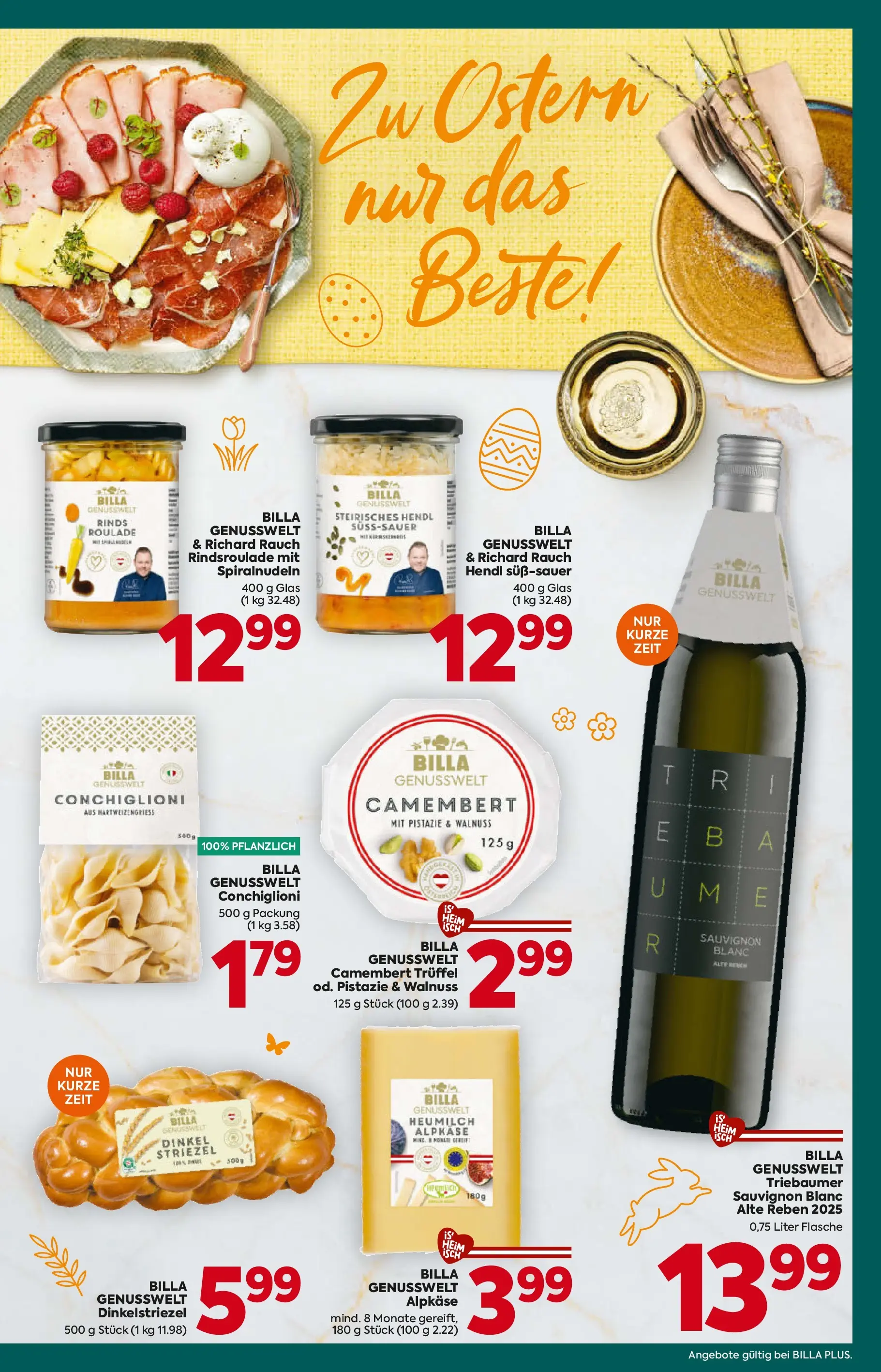 Billa Plus - BILLA PLUS: Flugblatt Burgenland von 18.03.2026 - Aktuelle Angebote | Seite: 7 | Produkte: Rizsliszt