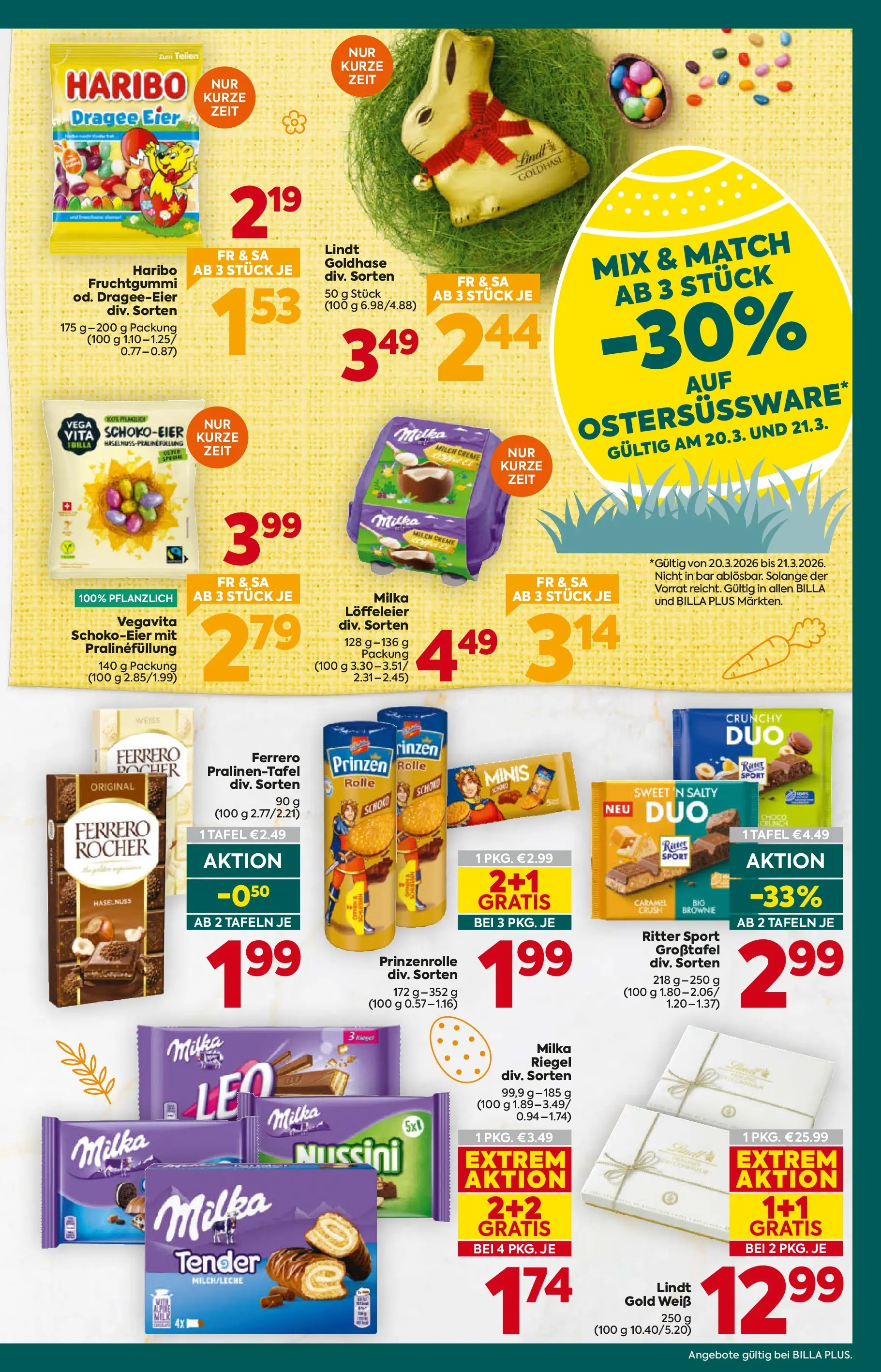 Billa Plus - BILLA PLUS: Flugblatt Burgenland von 18.03.2026 - Aktuelle Angebote | Seite: 17 | Produkte: Milch, Creme, Eier