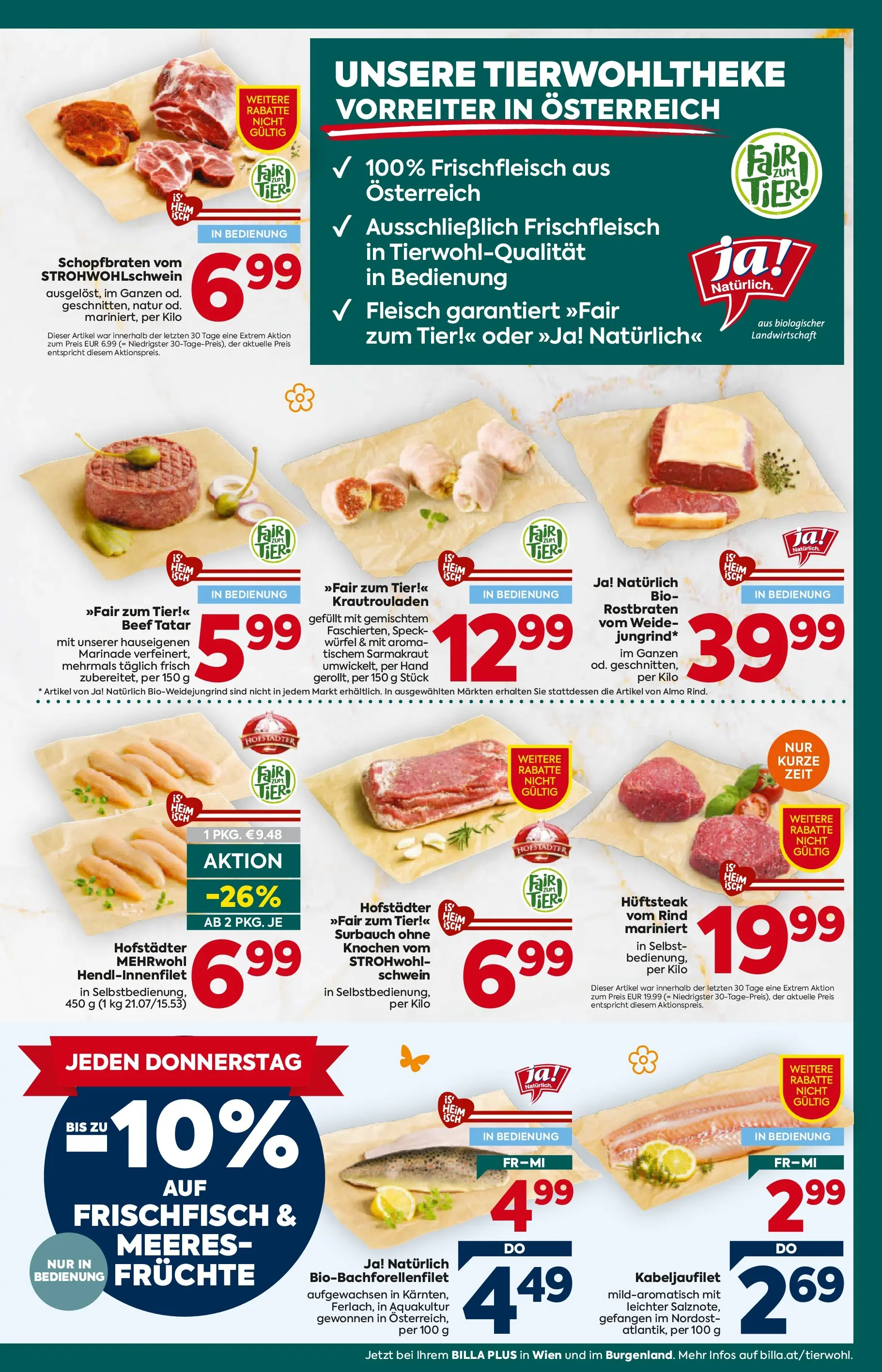 Billa Plus - BILLA PLUS: Flugblatt Burgenland von 18.03.2026 - Aktuelle Angebote | Seite: 11