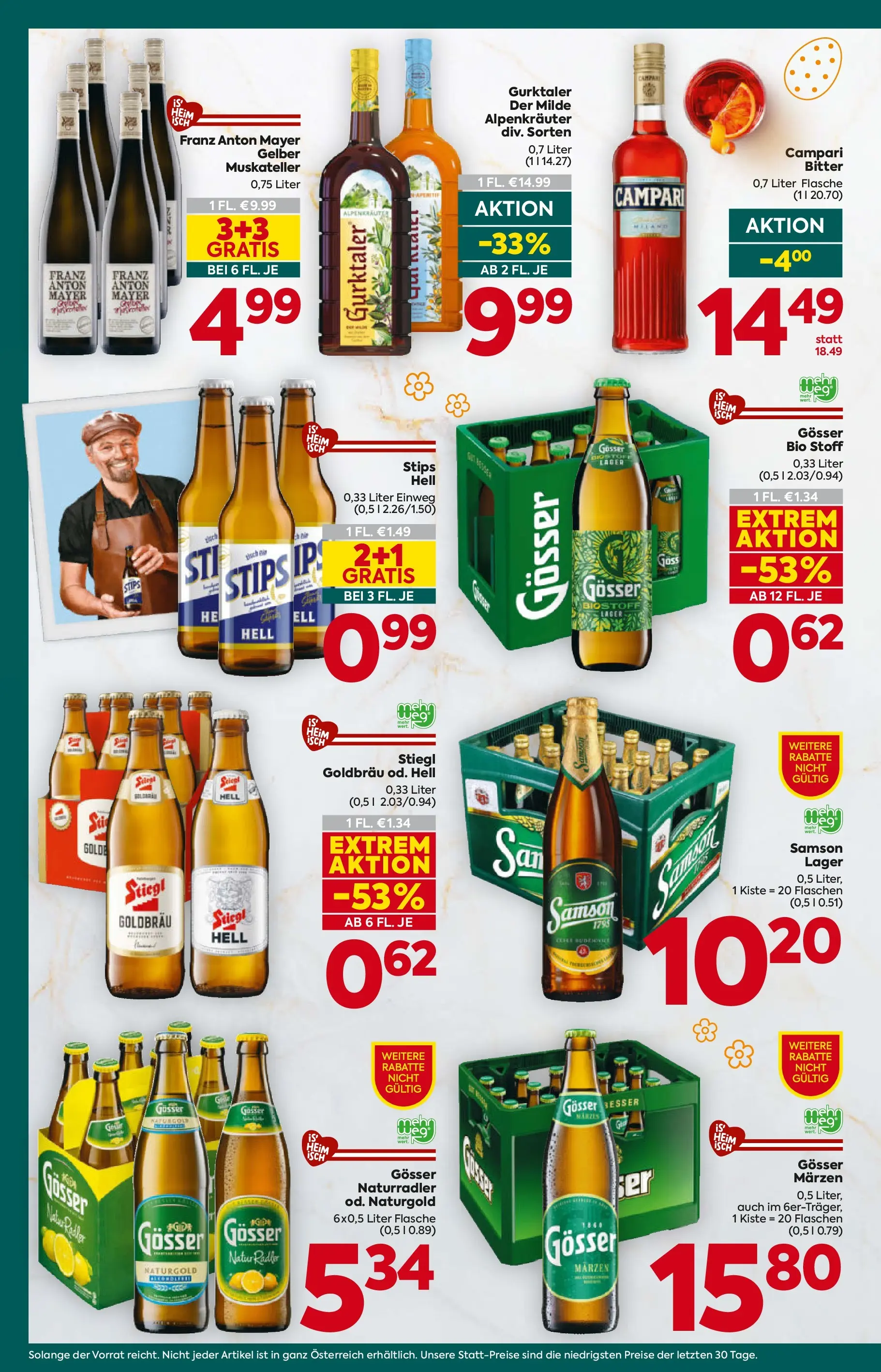 Billa Plus - BILLA PLUS: Flugblatt Burgenland von 18.03.2026 - Aktuelle Angebote | Seite: 18 | Produkte: Nauriit