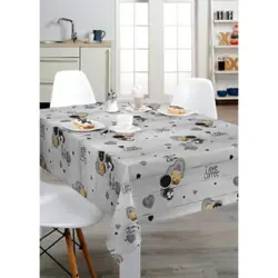 Abwaschbarer Tischbelag Kaffee