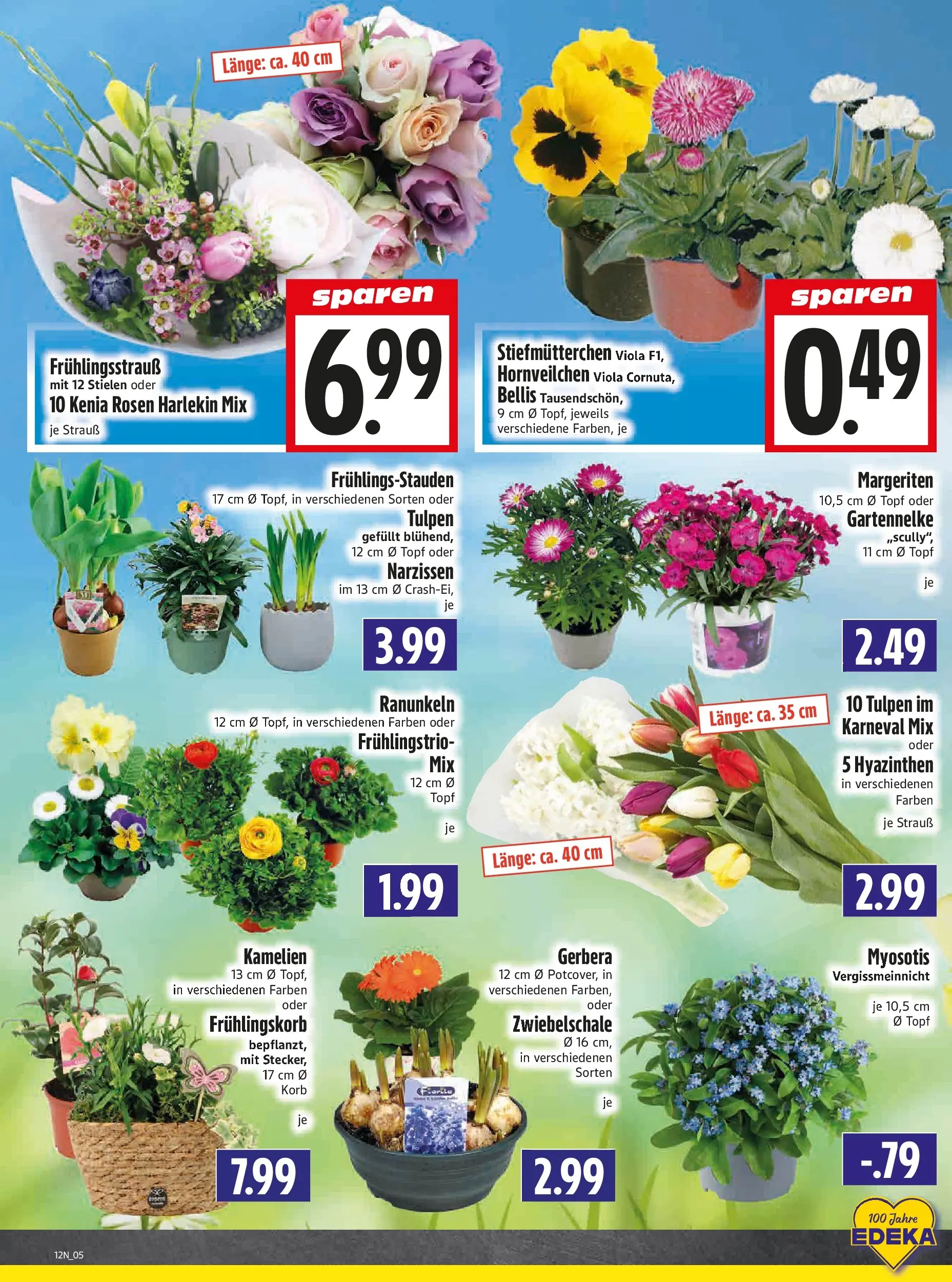 Angebote - Edeka Hahner: Wochenangebote (ab 15.03.2026) zum Blättern | Seite: 7 | Produkte: Stiefmutterchen