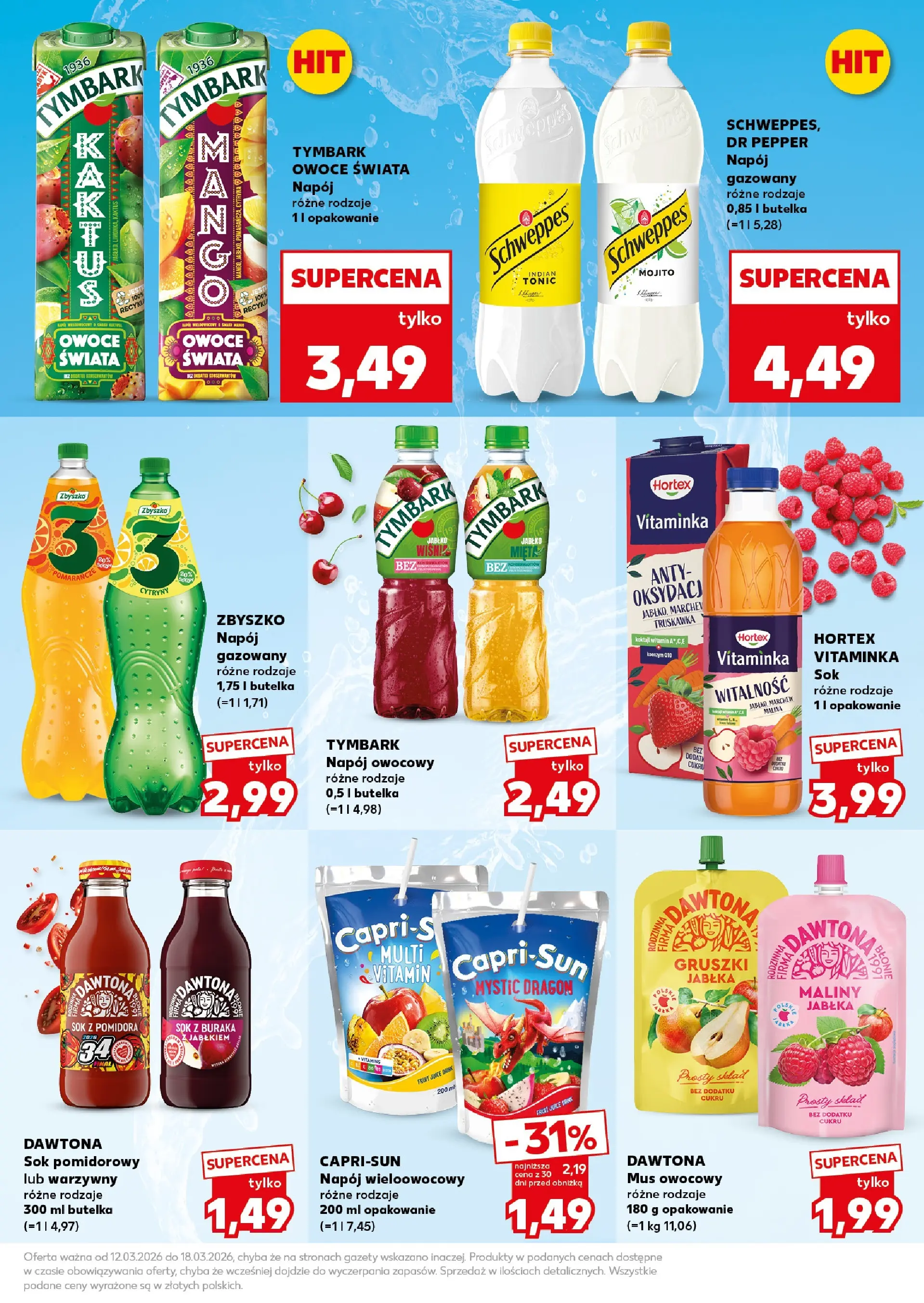 Kaufland gazetka - Super Sobota od 14.03.2026 - od jutra PDF | Strona: 29 | Produkty: Cytryna, Sok, Jabłka, Owoce