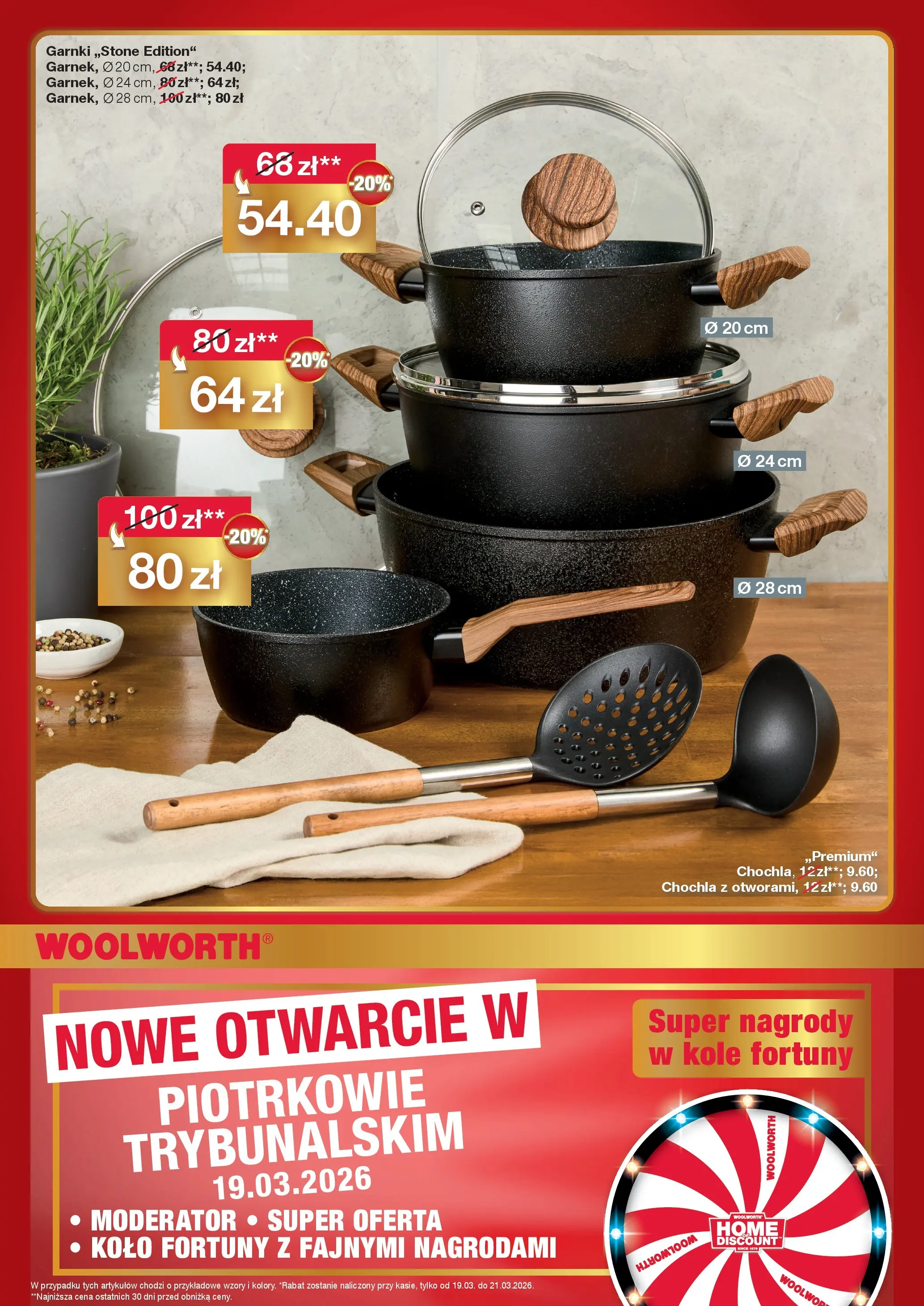 Woolworth - Woolworth: Już w Piotrków Trybunalski! od (14.03.2026 - 21.03.2026) | Strona: 5 | Produkty: Garnki