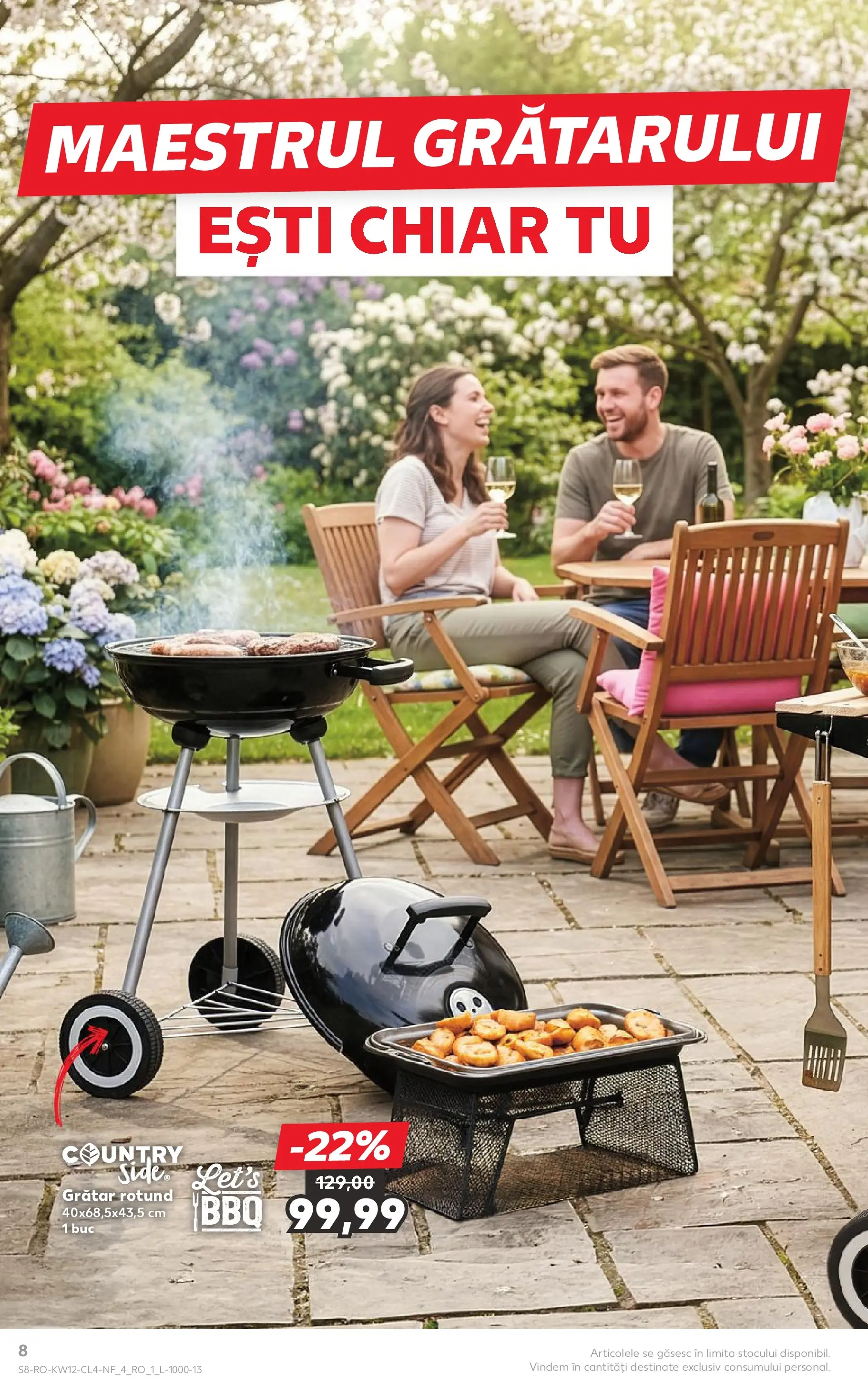 Kaufland Domnesti 17.03.2026 - Revista si Oferta | Pagină: 8 | Produse: Grill, Grătar