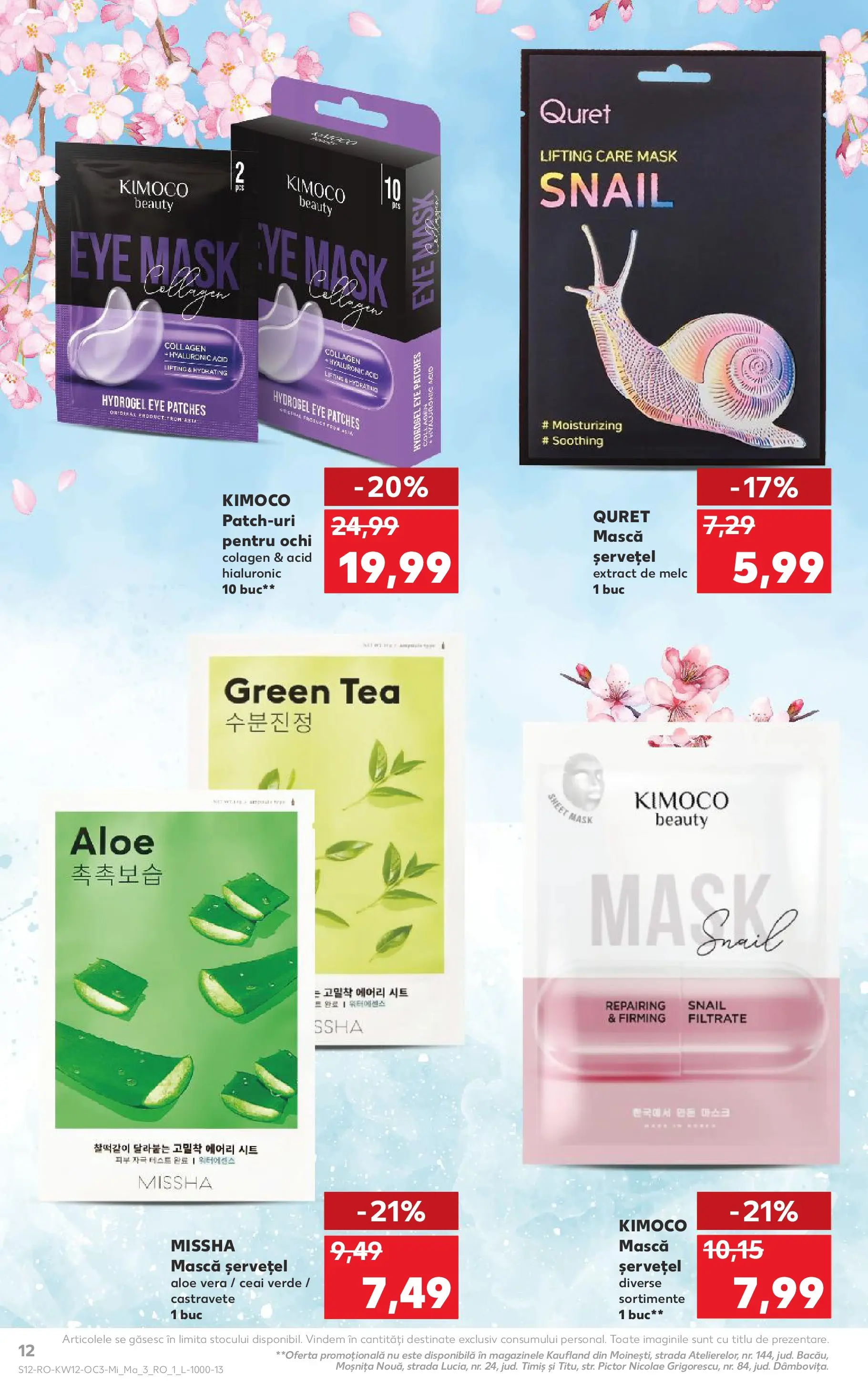 Kaufland Comarnic 17.03.2026 - Revista si Oferta | Pagină: 12 | Produse: Aloe vera, Ceai