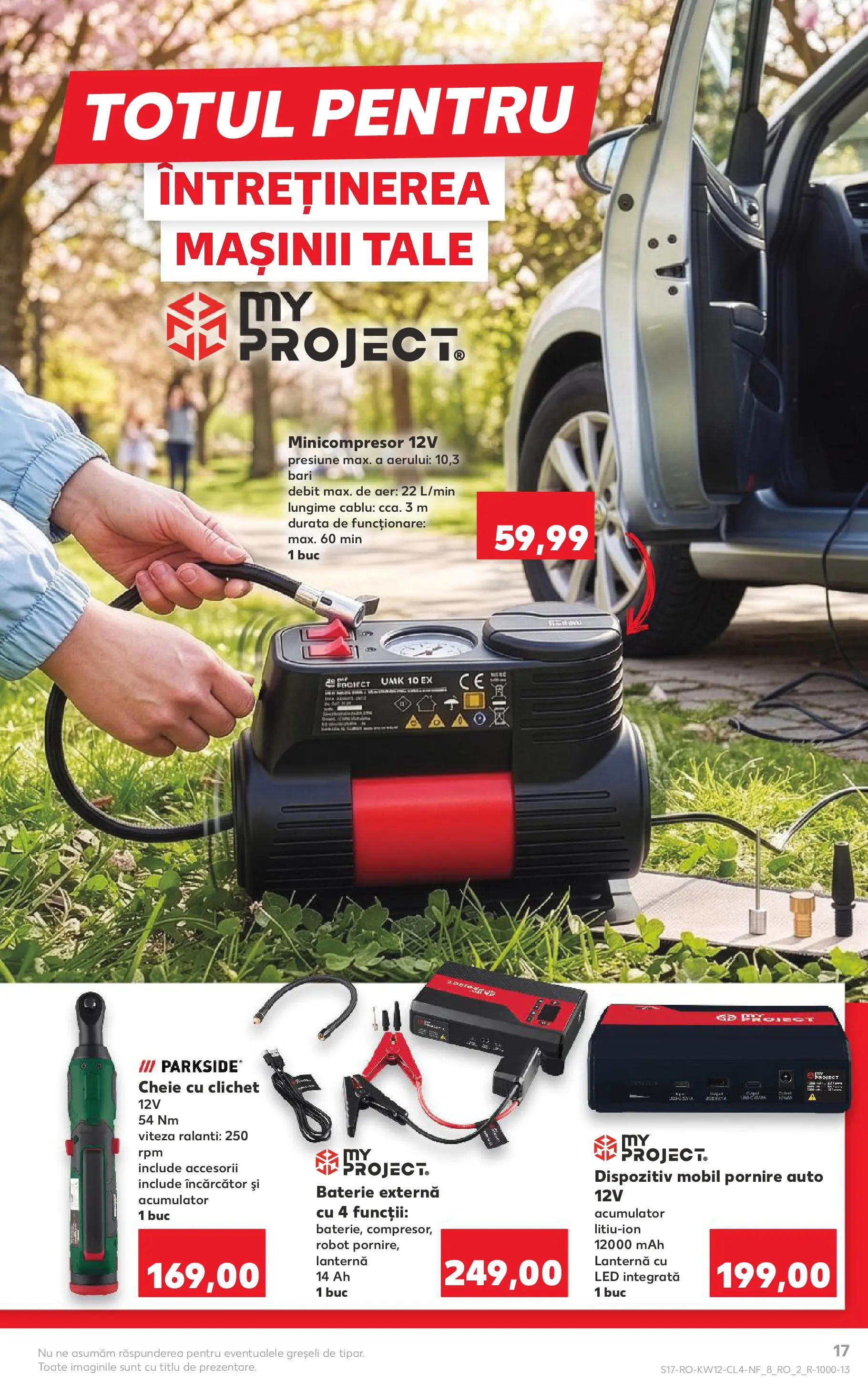 Kaufland Domnesti 17.03.2026 - Revista si Oferta | Pagină: 17 | Produse: Încărcător, Cablu, Babak, Baterie