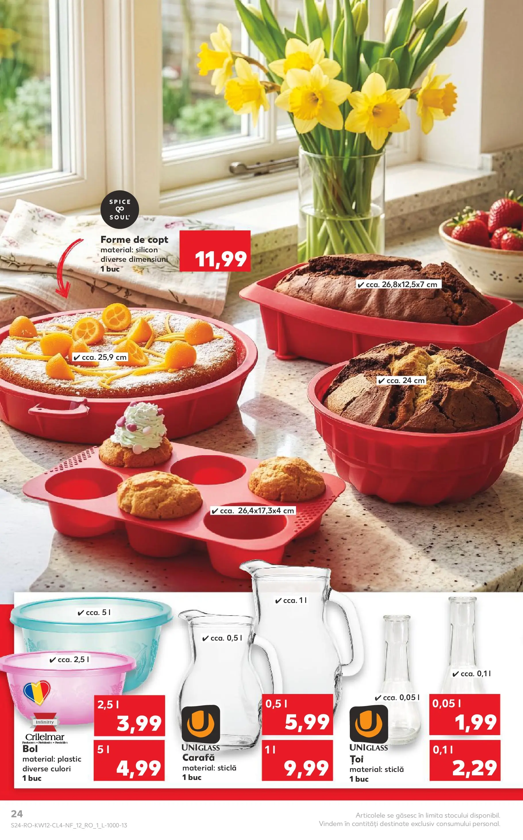Kaufland Domnesti 17.03.2026 - Revista si Oferta | Pagină: 24 | Produse: Bol, Carafă