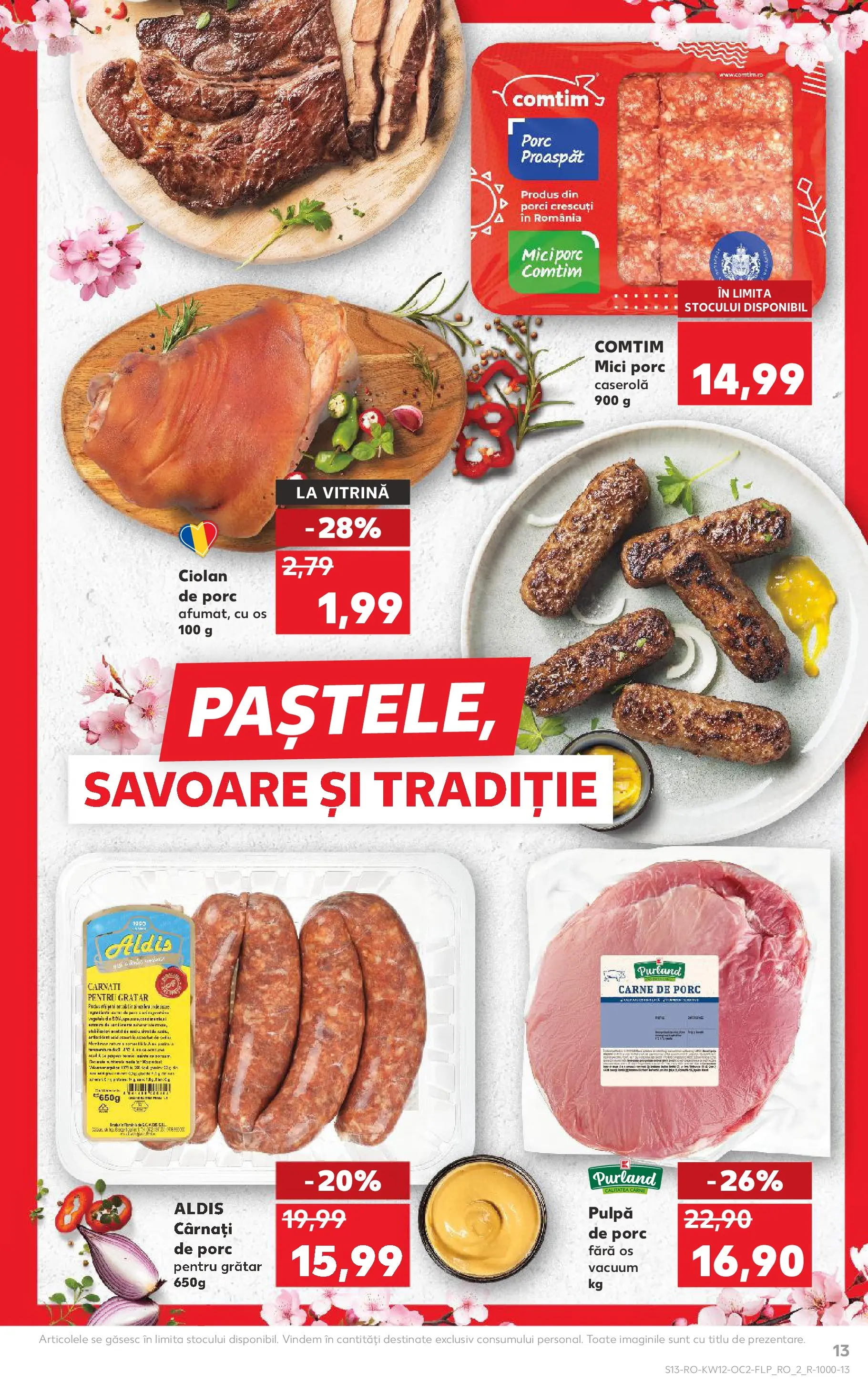 Kaufland Galați 18.03.2026 - Revista si Oferta | Pagină: 13