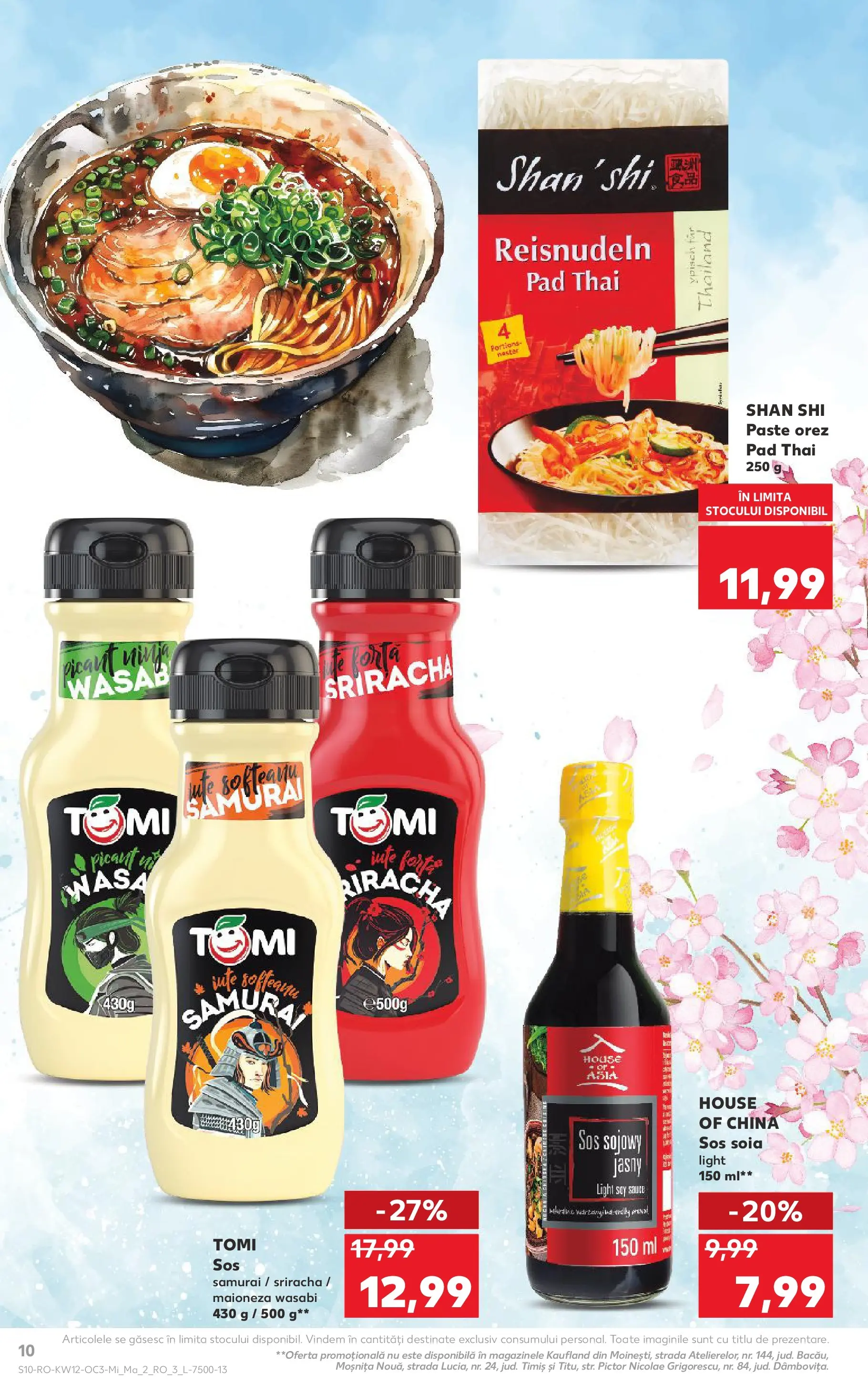 Kaufland Viseu de Sus 17.03.2026 - Revista si Oferta | Pagină: 10 | Produse: Orez, Noodles, Maioneză, Sos