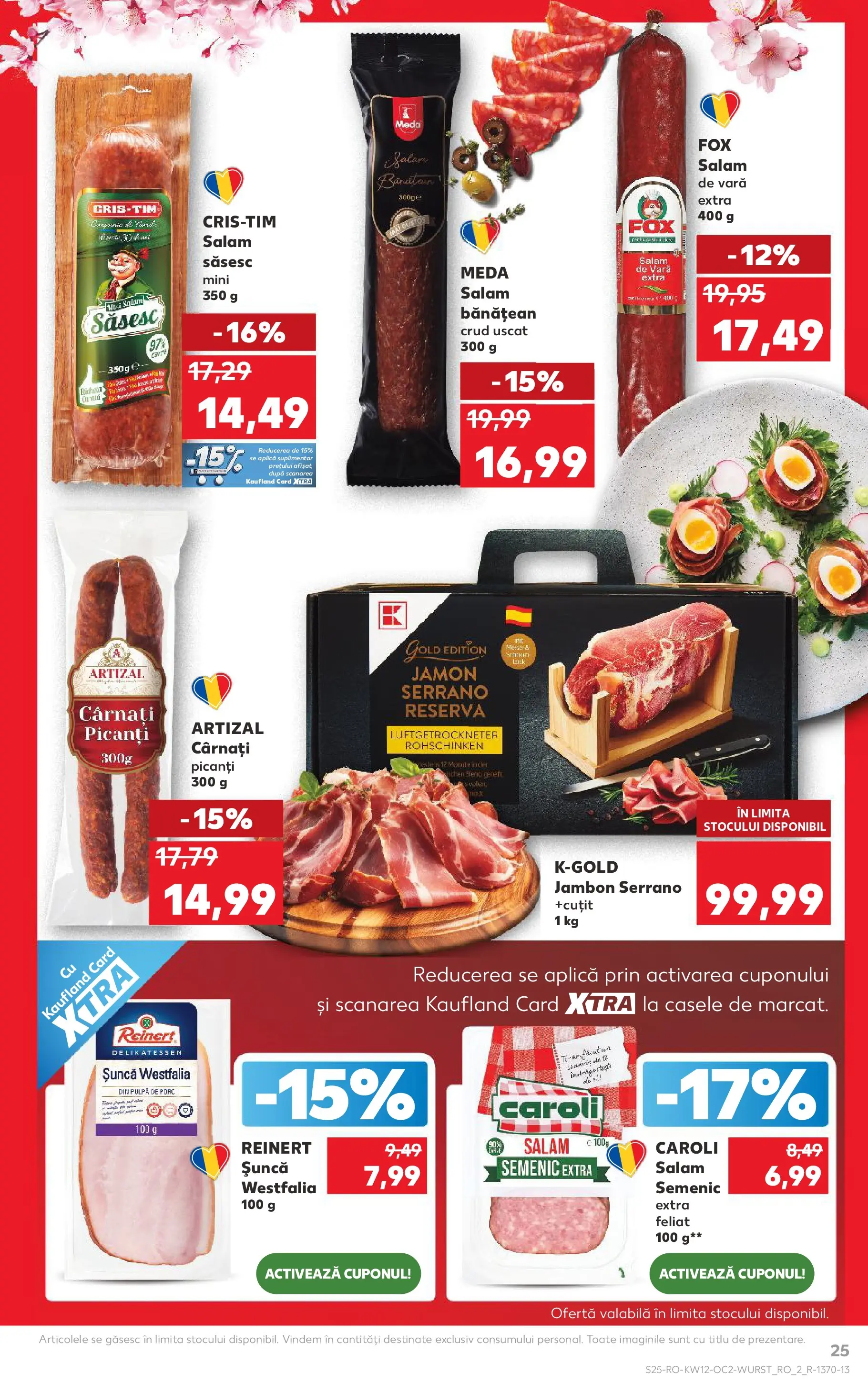 Kaufland Alexandria 18.03.2026 - Revista si Oferta | Pagină: 25