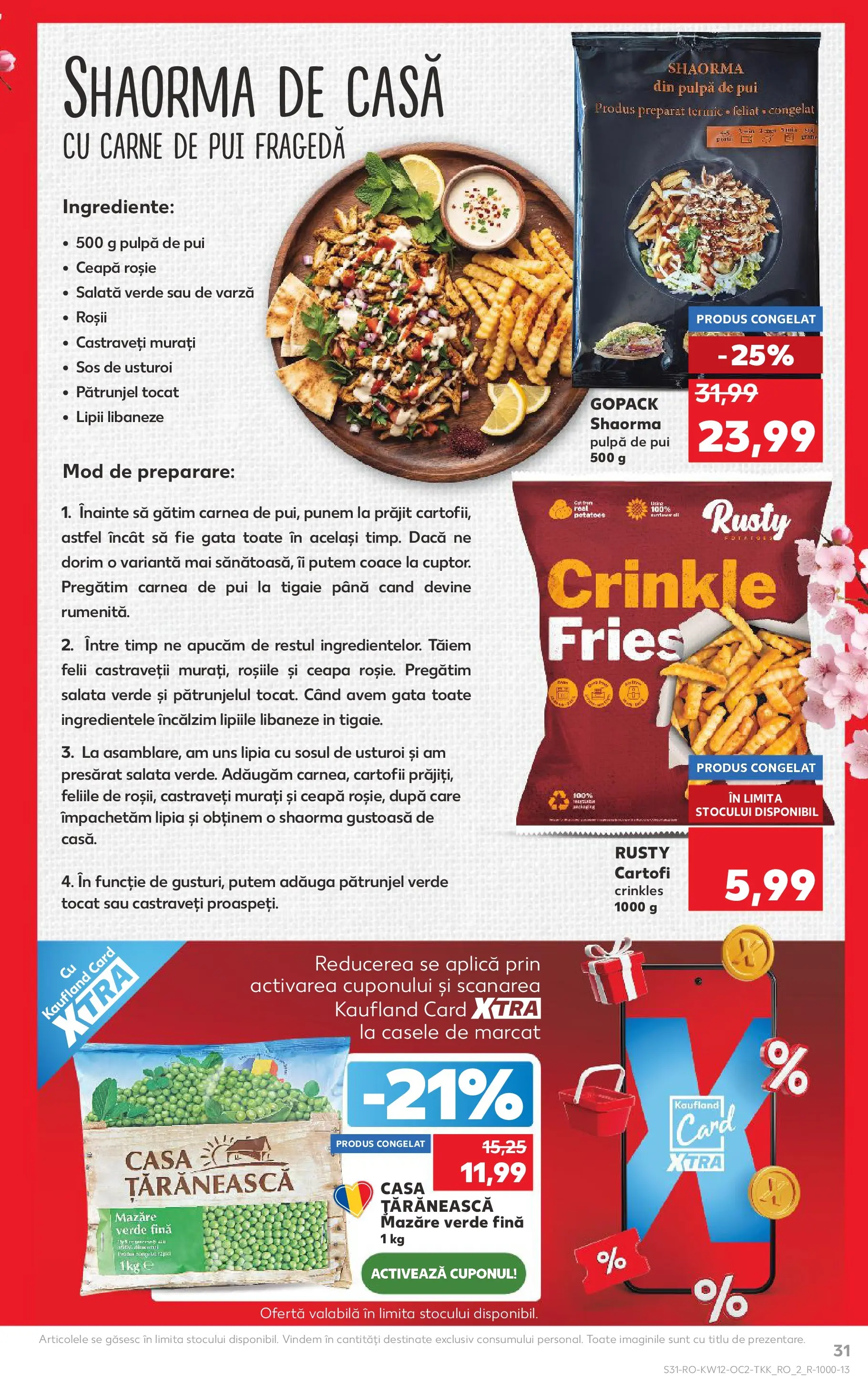 Kaufland Galați 18.03.2026 - Revista si Oferta | Pagină: 31