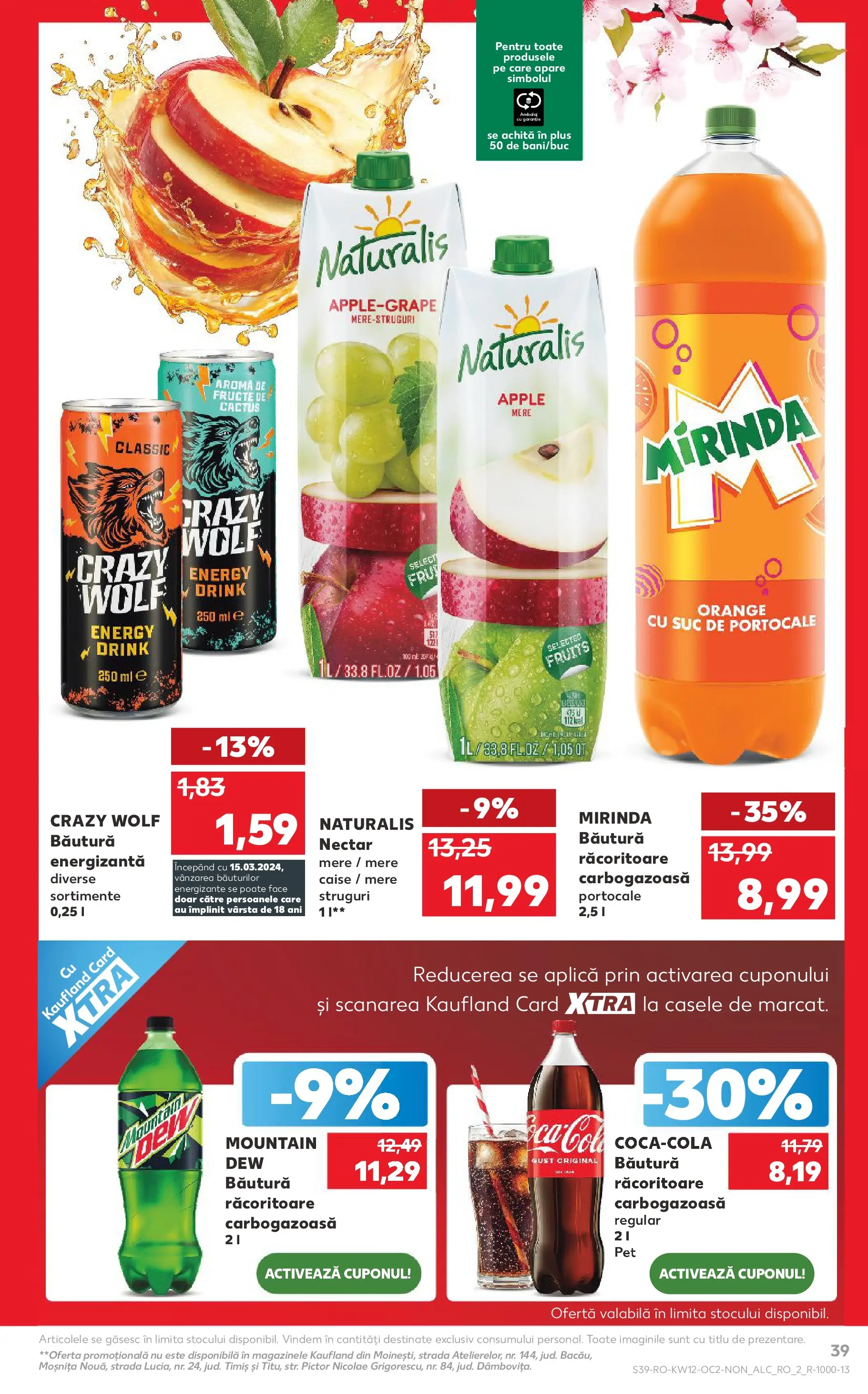 Kaufland Galați 18.03.2026 - Revista si Oferta | Pagină: 39