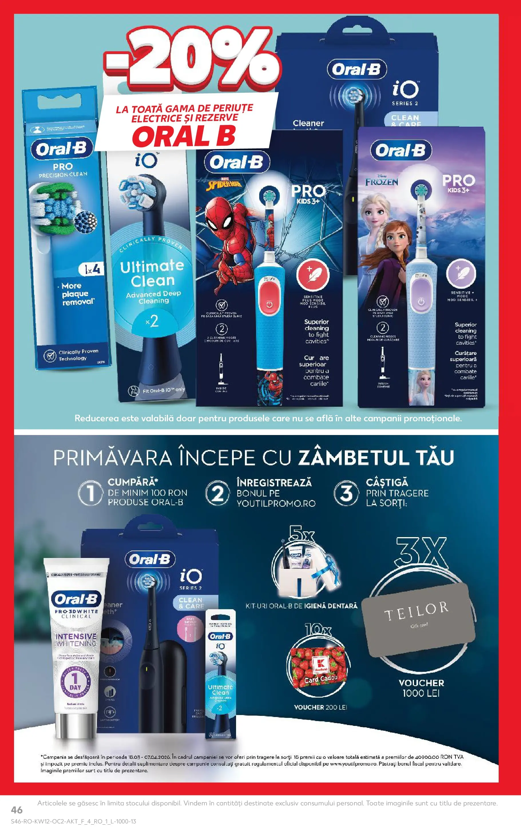 Kaufland Galați 18.03.2026 - Revista si Oferta | Pagină: 46