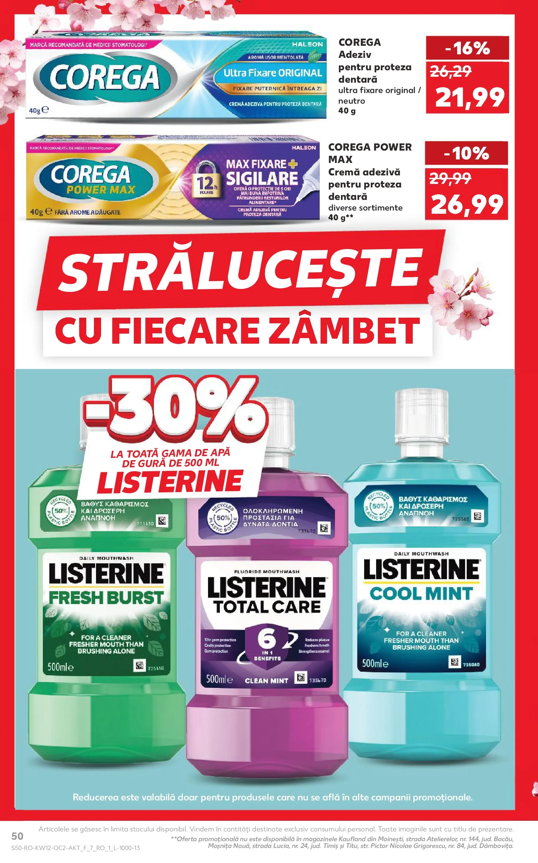 Kaufland Galați 18.03.2026 - Revista si Oferta | Pagină: 50