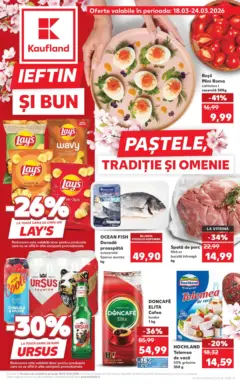 Ofertele Kaufland valabile de la 17.03.2026