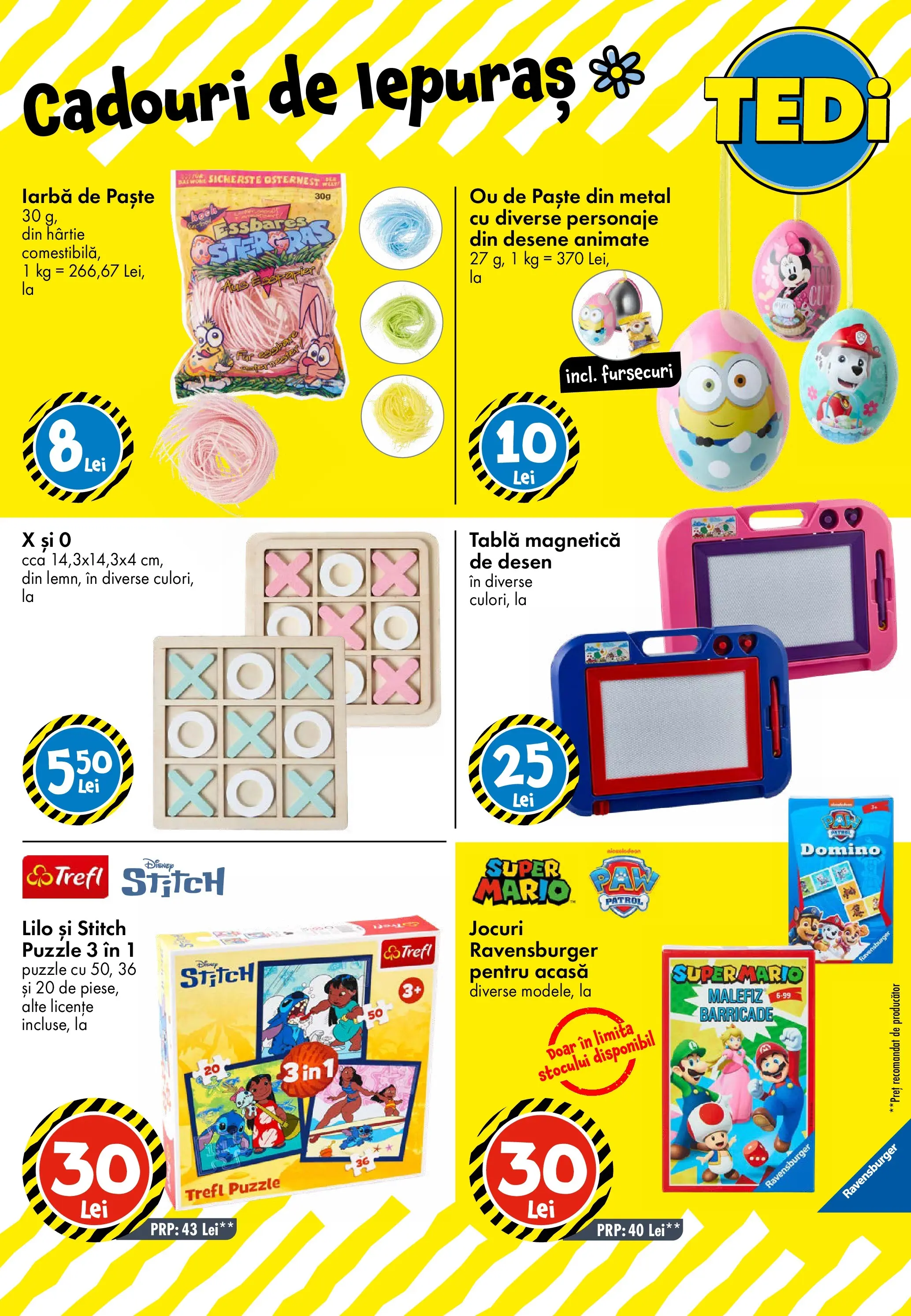 TEDi - Catalog TEDi până în data de 21.03.2026 - Oferta 12.03.2026 - 21.03.2026 | Pagină: 22 | Produse: Tablă, Paste
