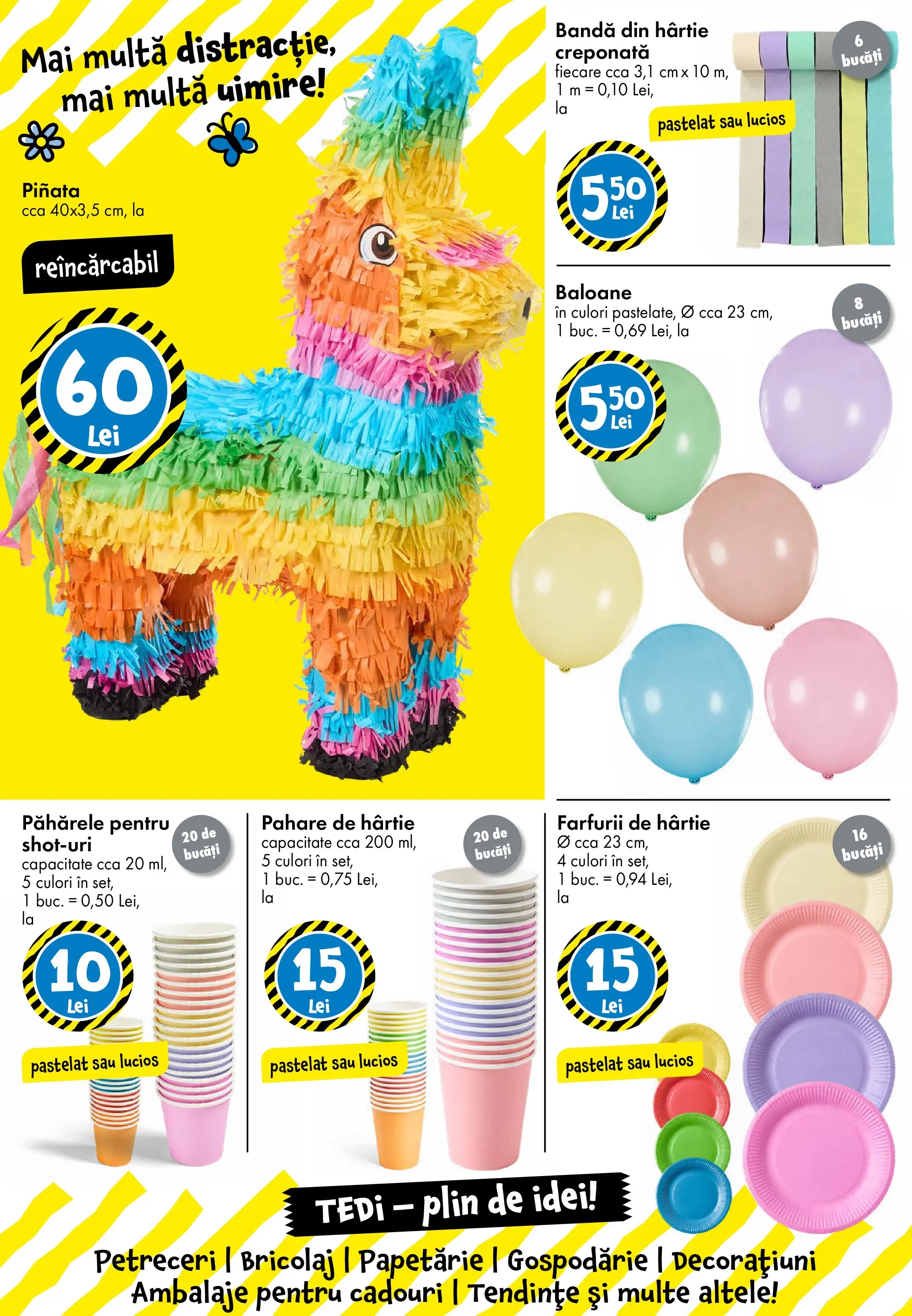 TEDi - Catalog TEDi până în data de 21.03.2026 - Oferta 12.03.2026 - 21.03.2026 | Pagină: 31 | Produse: Pahare