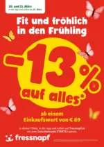 Fressnapf Fressnapf: Fit und fr&ouml;hlich in den Fr&uuml;hling - bis 22.03.2026