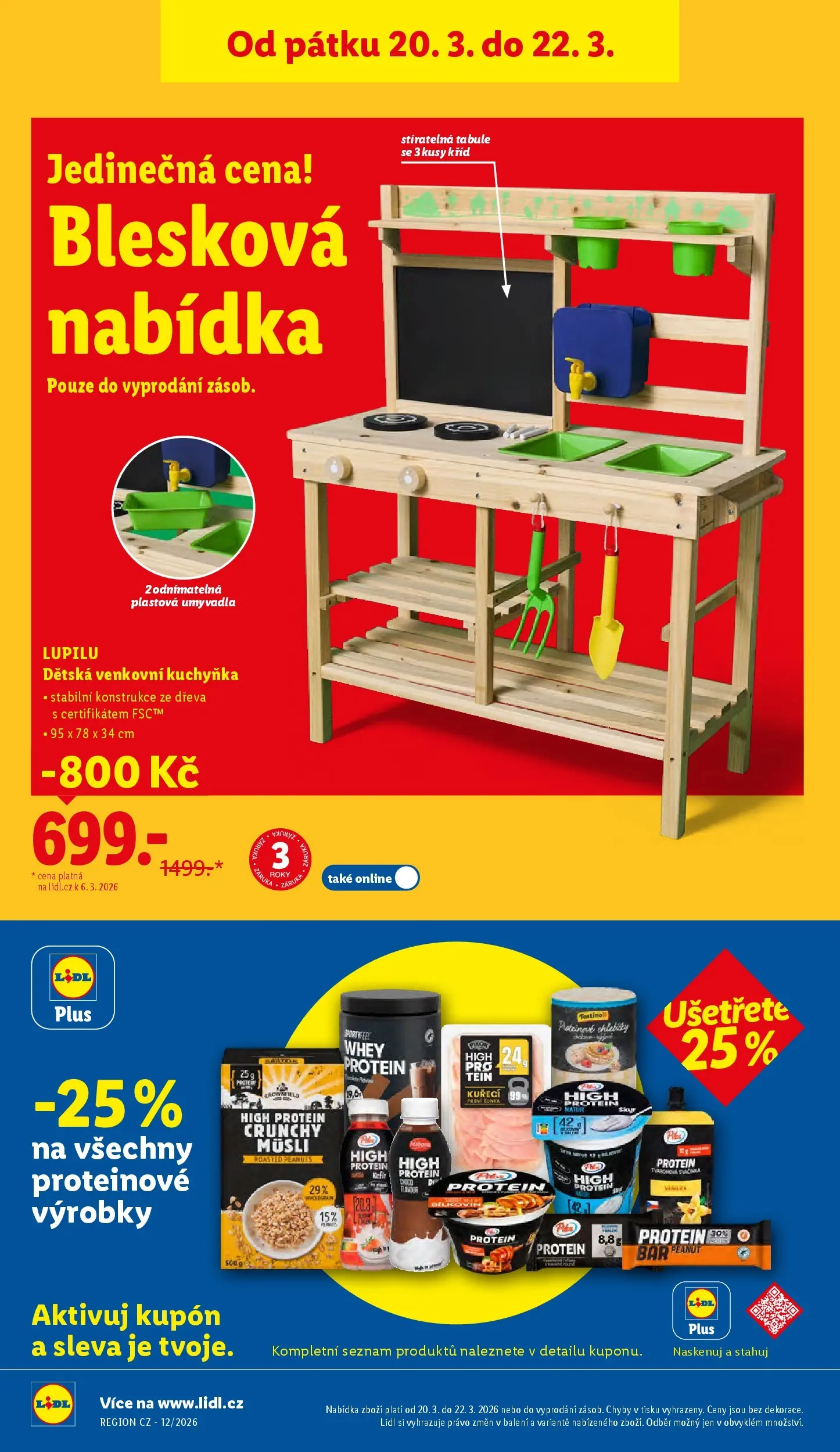 Lidl leták od 15.03.2026 - Nový akční leták | Strana: 30 | Produkty: Kefír, Tabule, Müsli, Protein