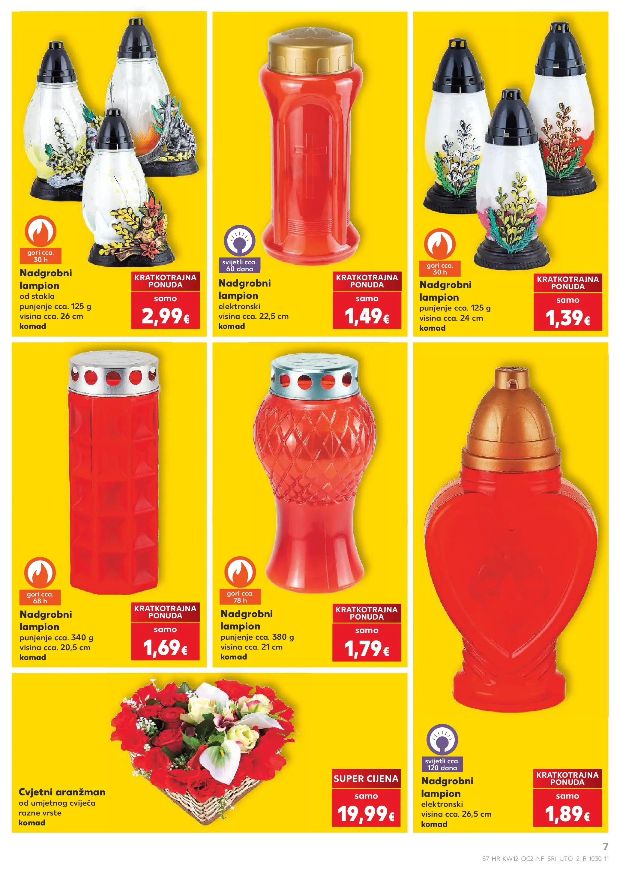 Kaufland - Kaufland katalog do 24.03.2026 novi od 17.03.2026 na listanje > letak digitalni | Stranica: 7 | Proizvodi: Lampion