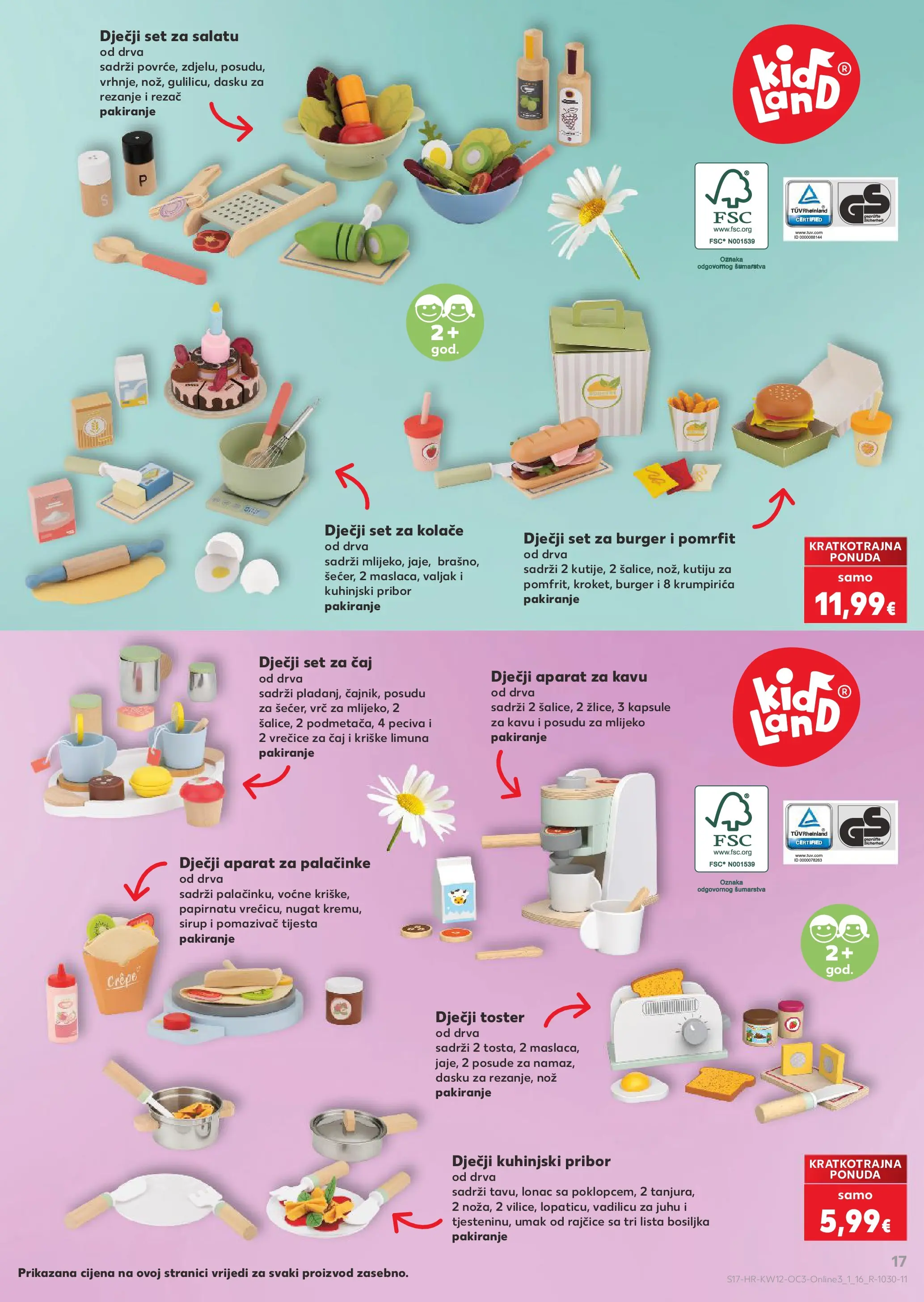 Kaufland - Kaufland katalog do 14.04.2026 novi od 15.03.2026 na listanje > letak digitalni | Stranica: 17 | Proizvodi: Toster, Čaj, Umak, Sirup