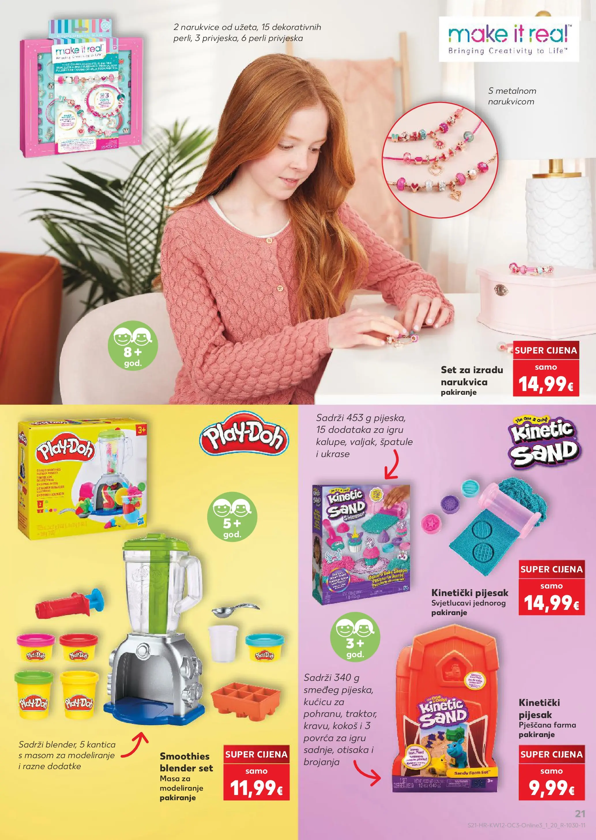 Kaufland - Kaufland katalog do 14.04.2026 novi od 15.03.2026 na listanje > letak digitalni | Stranica: 21 | Proizvodi: Blender, Narukvica