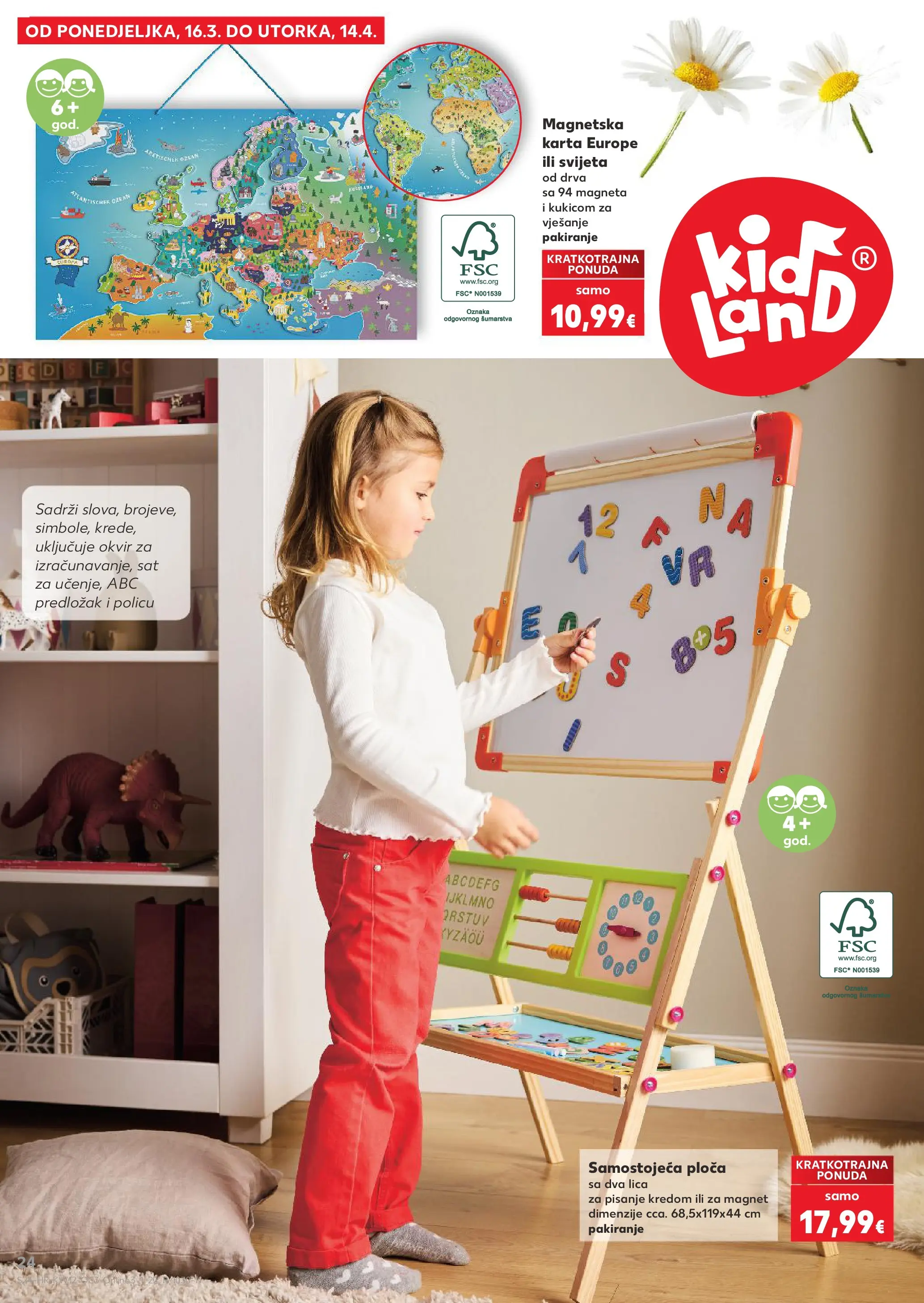 Kaufland - Kaufland katalog do 14.04.2026 novi od 15.03.2026 na listanje > letak digitalni | Stranica: 24 | Proizvodi: Sat