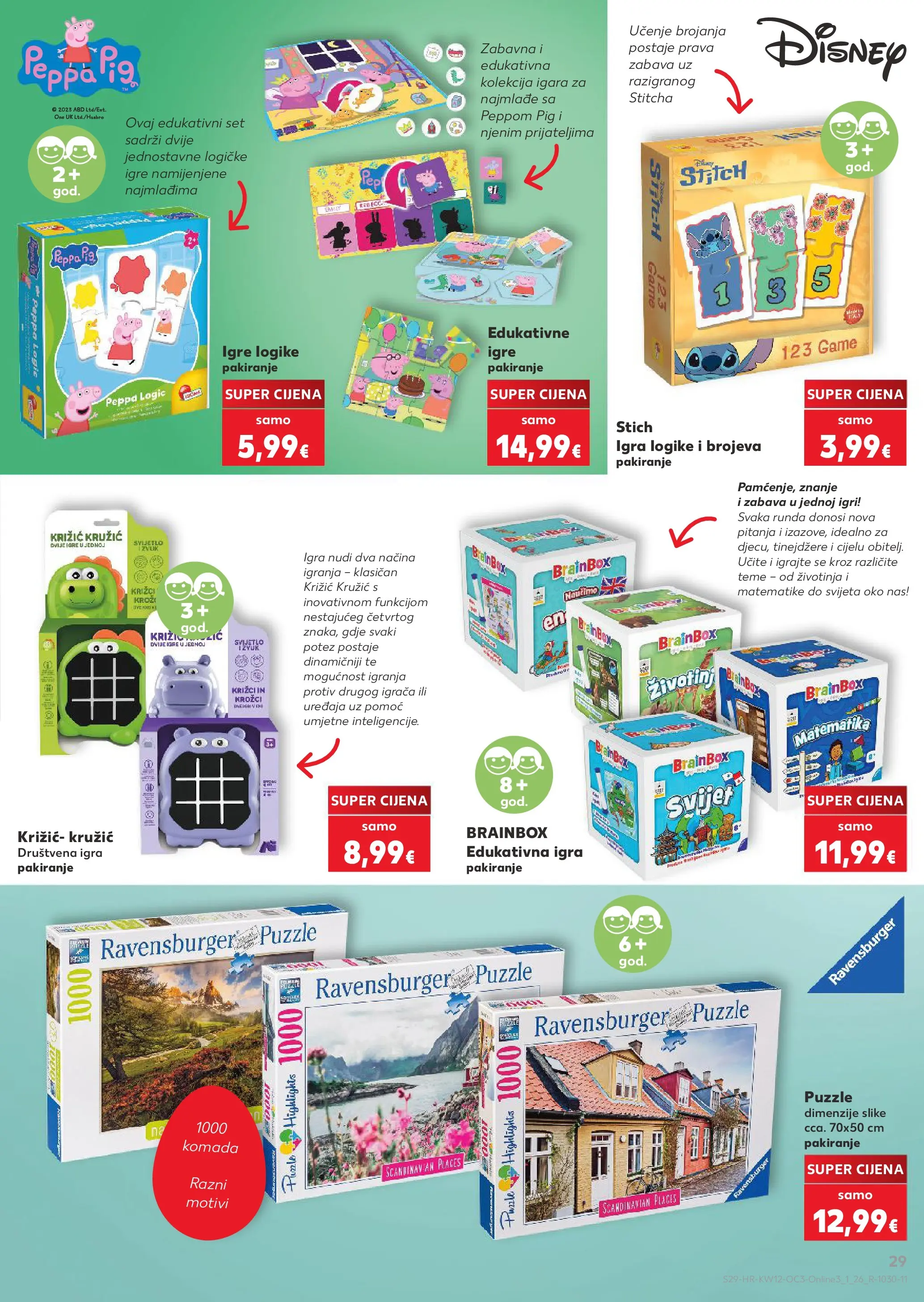 Kaufland - Kaufland katalog do 14.04.2026 novi od 15.03.2026 na listanje > letak digitalni | Stranica: 29 | Proizvodi: Igra