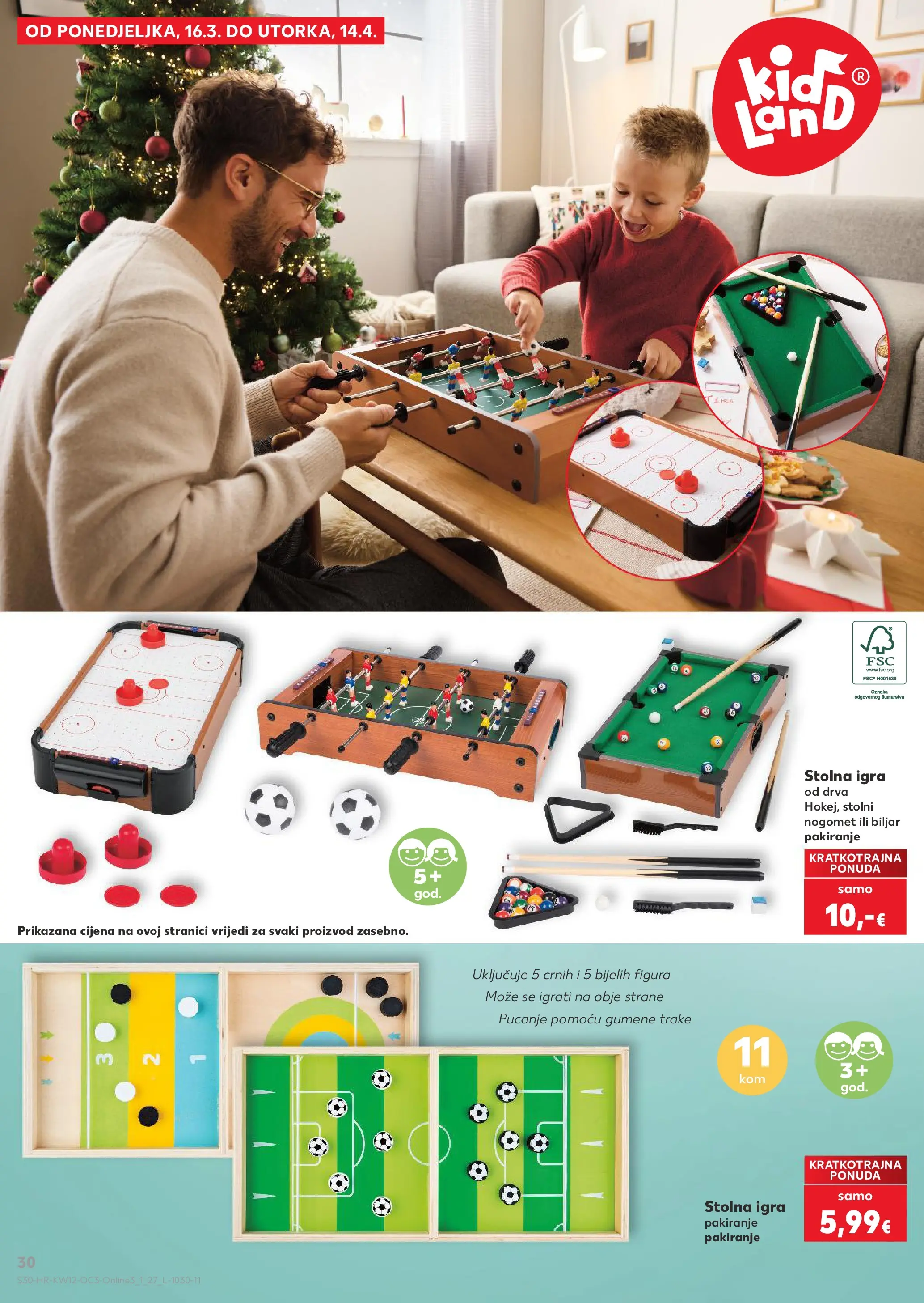 Kaufland - Kaufland katalog do 14.04.2026 novi od 15.03.2026 na listanje > letak digitalni | Stranica: 30 | Proizvodi: Igra