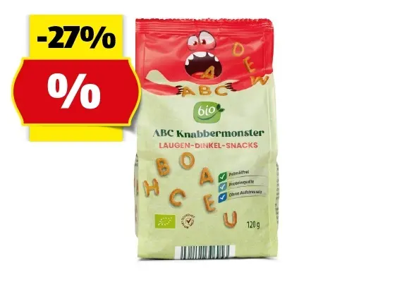 BIO Laugensnack, 120 g