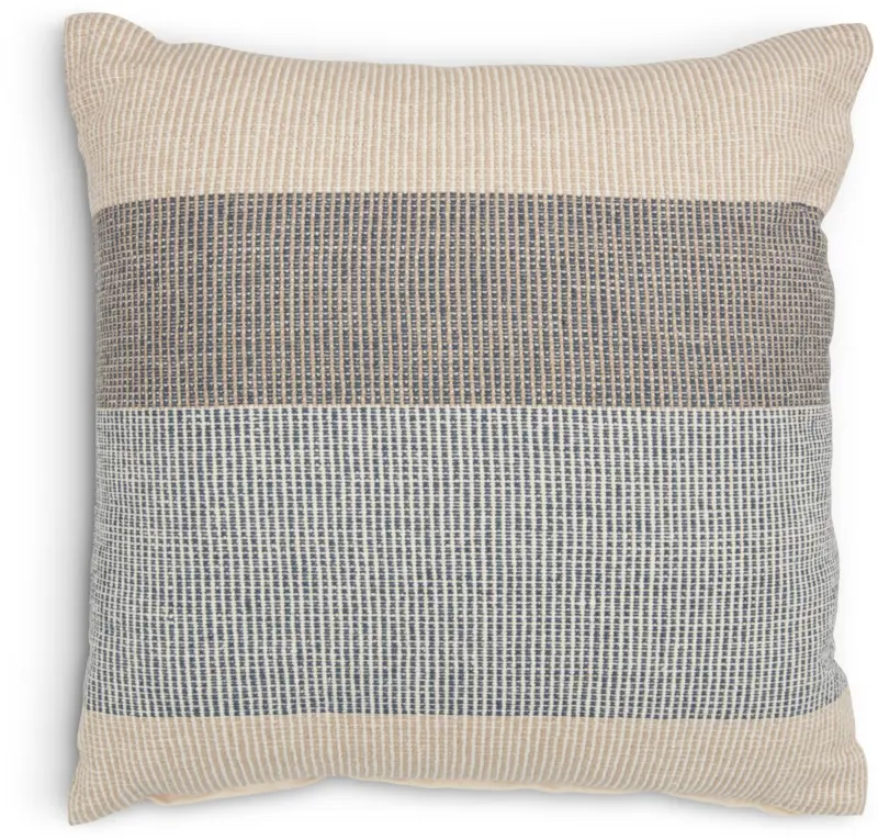 JYSK Декоративна възглавница BERGFLETTE 45x45 бежово/синьо