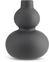 JYSK Ваза ROBERT &Oslash;11xВ15 см черна