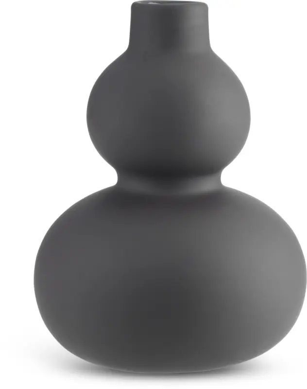 JYSK Ваза ROBERT &Oslash;11xВ15 см черна