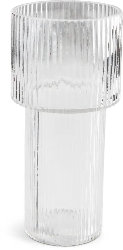 JYSK Ваза RUNE &Oslash;12xВ25 см прозрачна