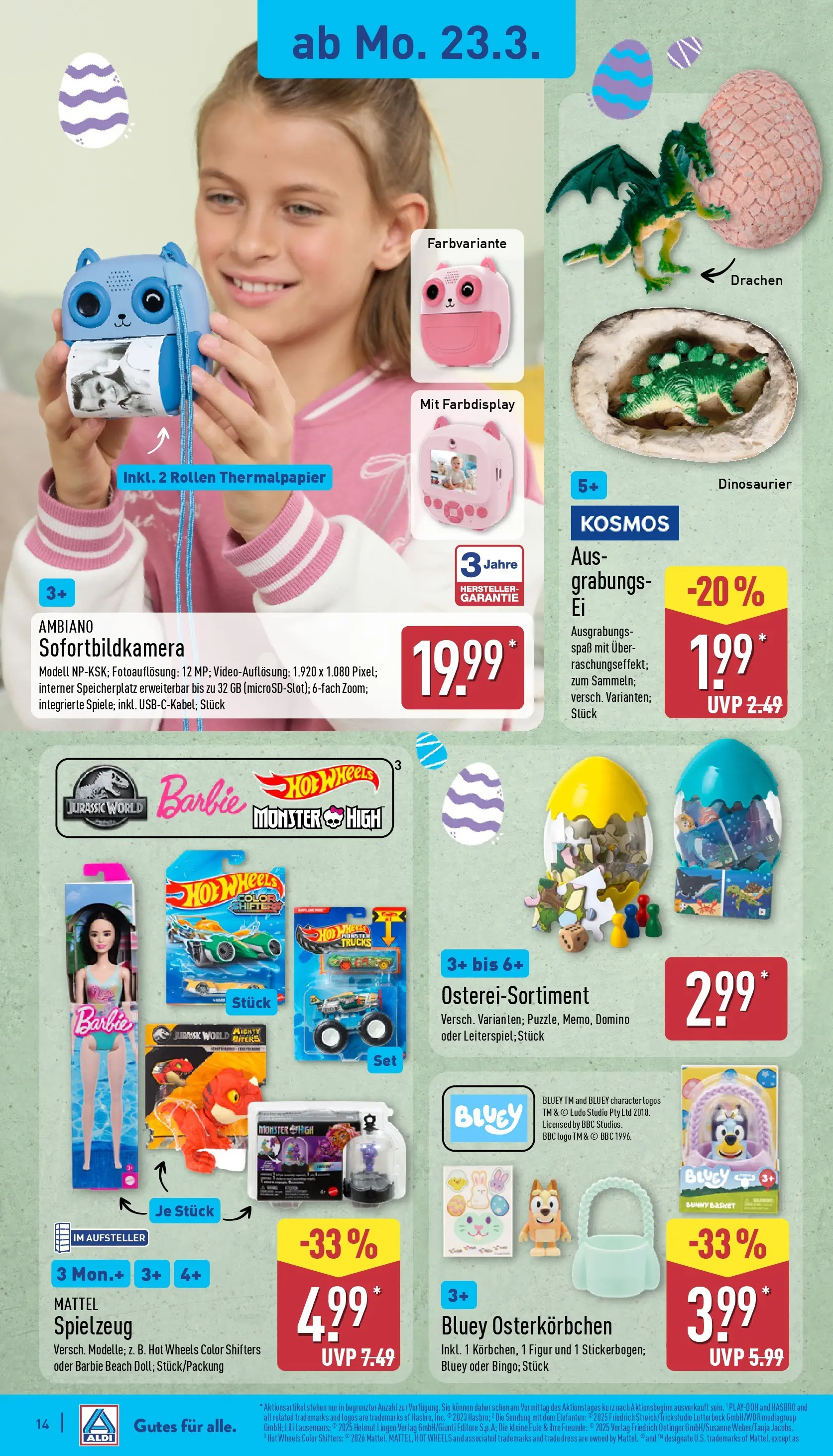 Aldi Wochenangebote (ab 23.03.2026) » Angebote Online | Seite: 18 | Produkte: Monster