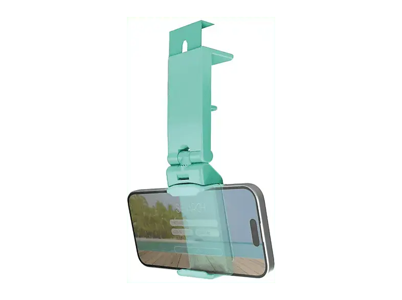 SBS 15330 Verstellbarer und kompakter Handyhalter f&uuml;r unterwegs, Gr&uuml;n