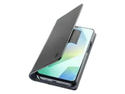 Cellular Line Book, Bookcover, f&uuml;r Samsung Galaxy A17, Schwarz; Schutzh&uuml;lle
