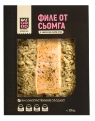 EAT GOOD Филе от сьомга с лимонено орзо