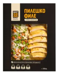 EAT GOOD Пилешко филе с ориз и зеленчуци