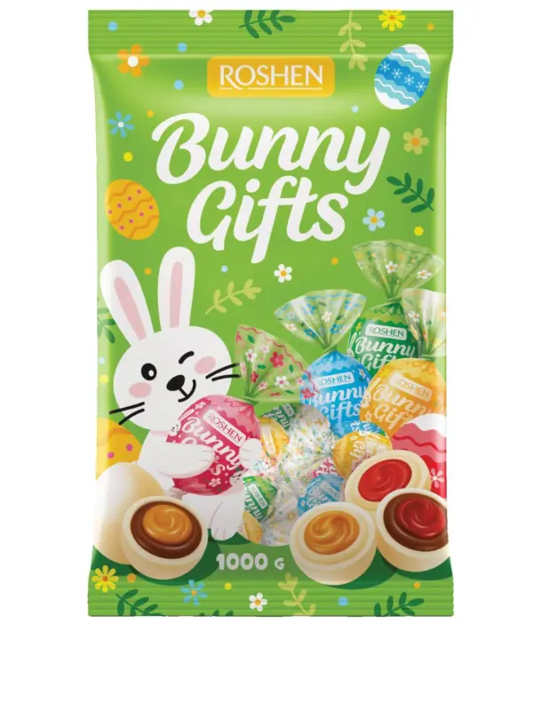ROSHEN Шоколадови бонбони Bunny 1 кг