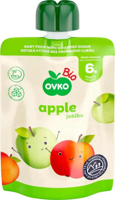 Ovko Bio Плодово пюре различни видове