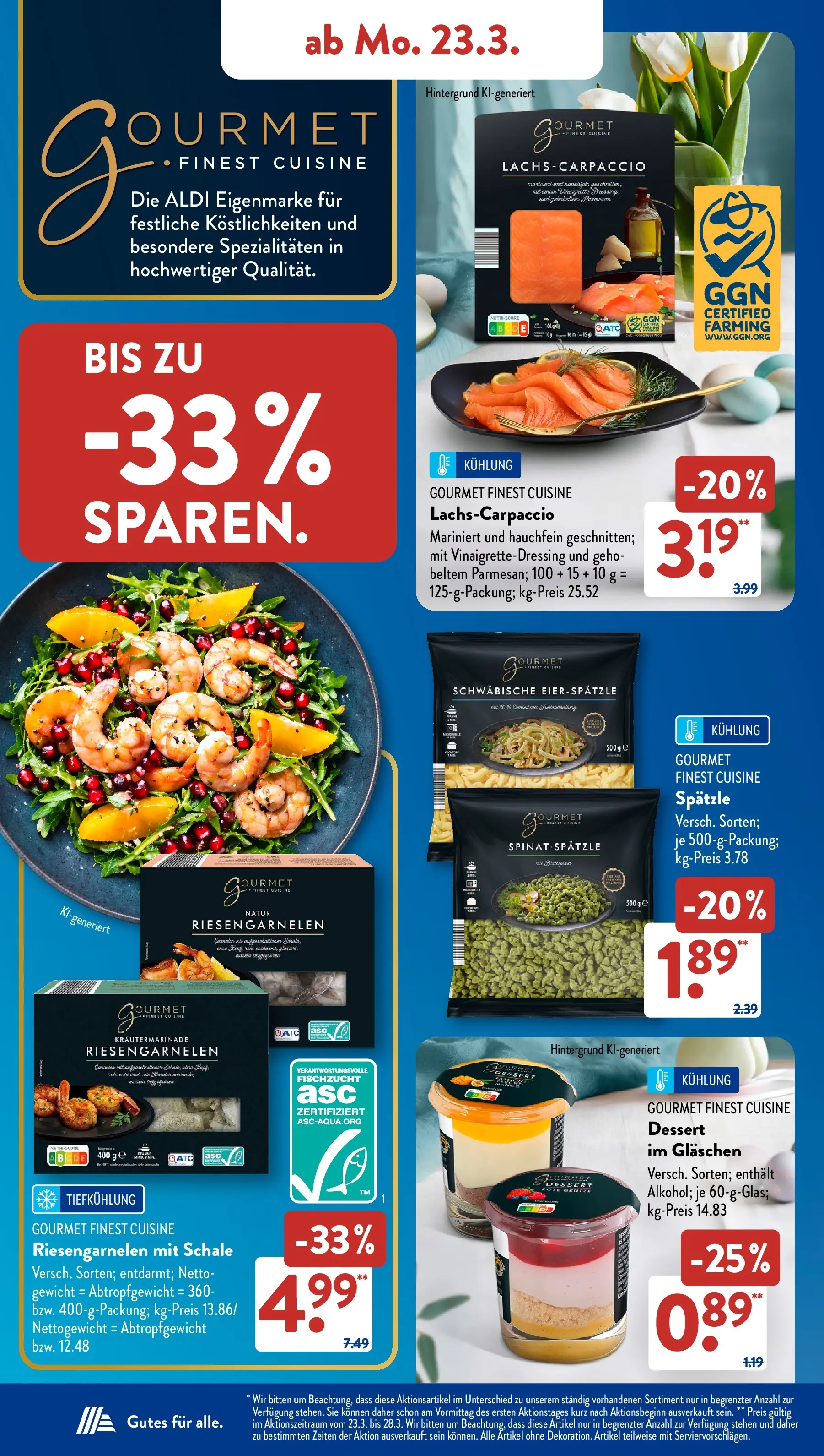 Aldi Süd - Aldi Süd: Wochenangebote (ab 22.03.2026) zum Blättern | Seite: 14 | Produkte: Gewicht, Lachs