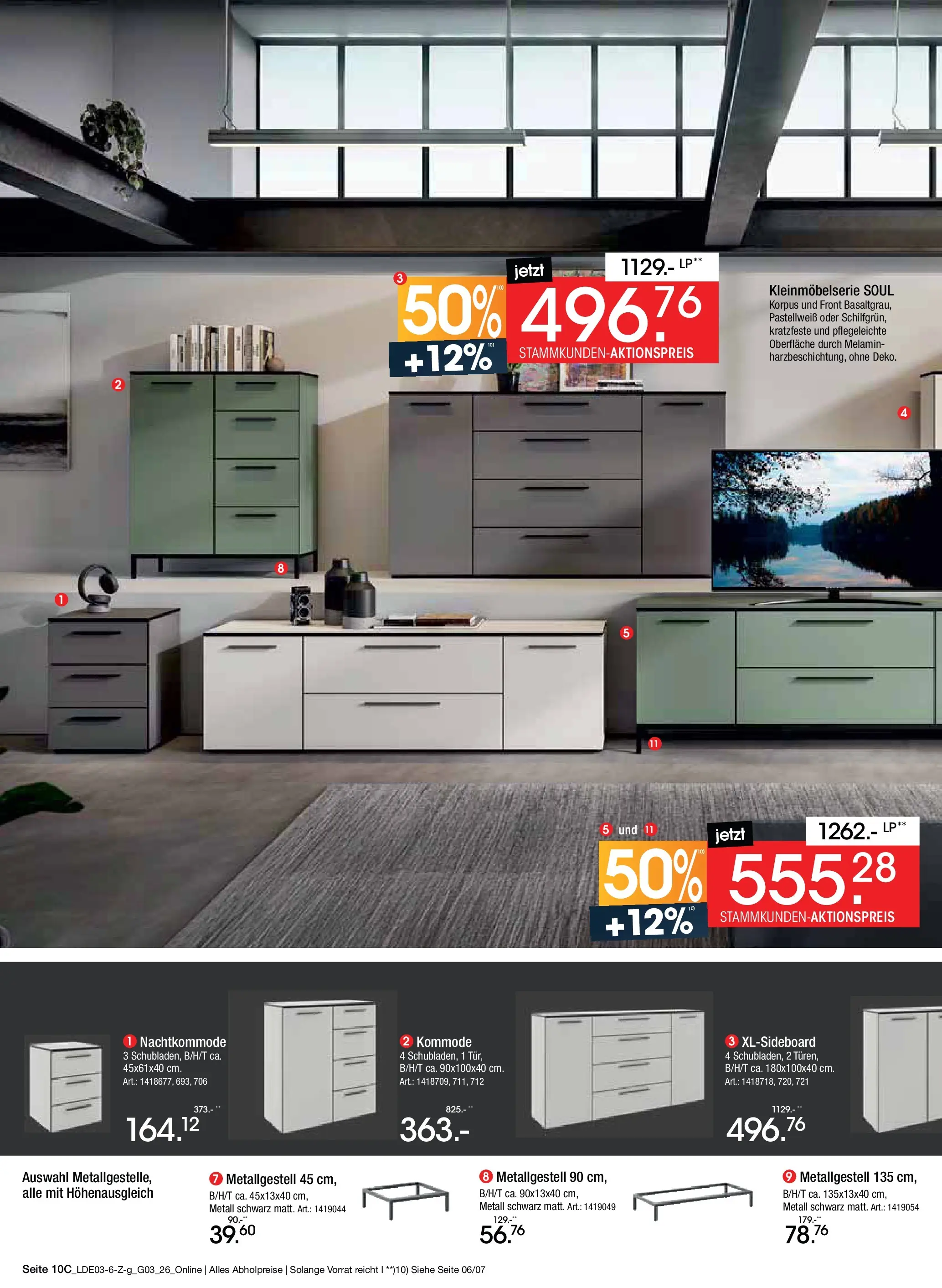 Zurbrüggen Bonus Sonder-Tage Unna (ab 15.03.2026) zum Blättern | Seite: 16 | Produkte: Kommode