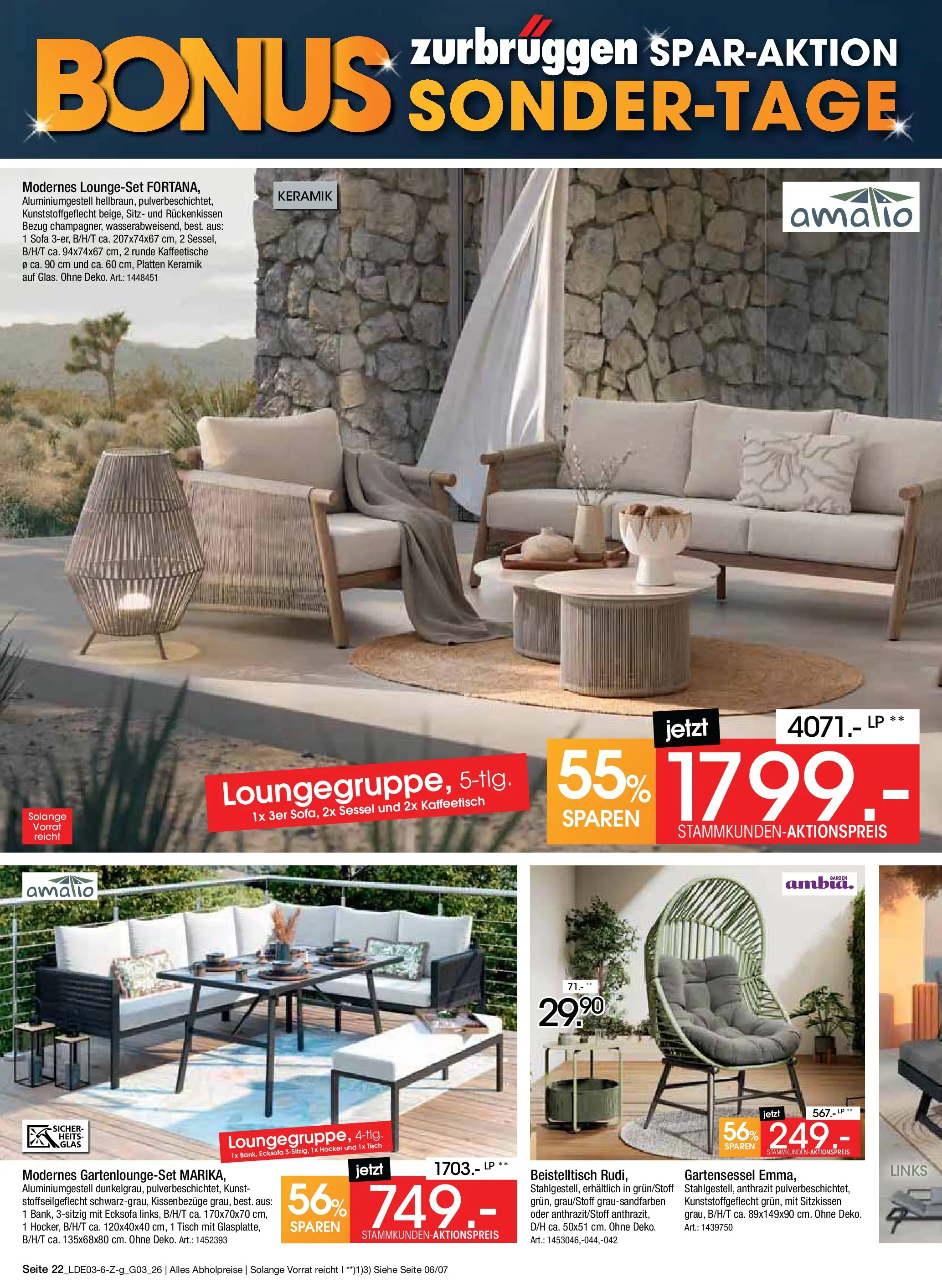 Zurbrüggen Bonus Sonder-Tage Unna (ab 15.03.2026) zum Blättern | Seite: 40 | Produkte: Ecksofa, Beistelltisch, Sofa, Sessel