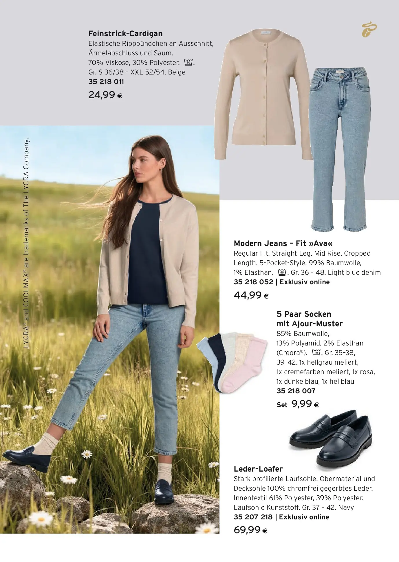 Tchibo Eduscho - Tchibo: Style in voller Blüte von 25.03.2026 - Aktuelle Angebote | Seite: 8 | Produkte: Socken, Jeans