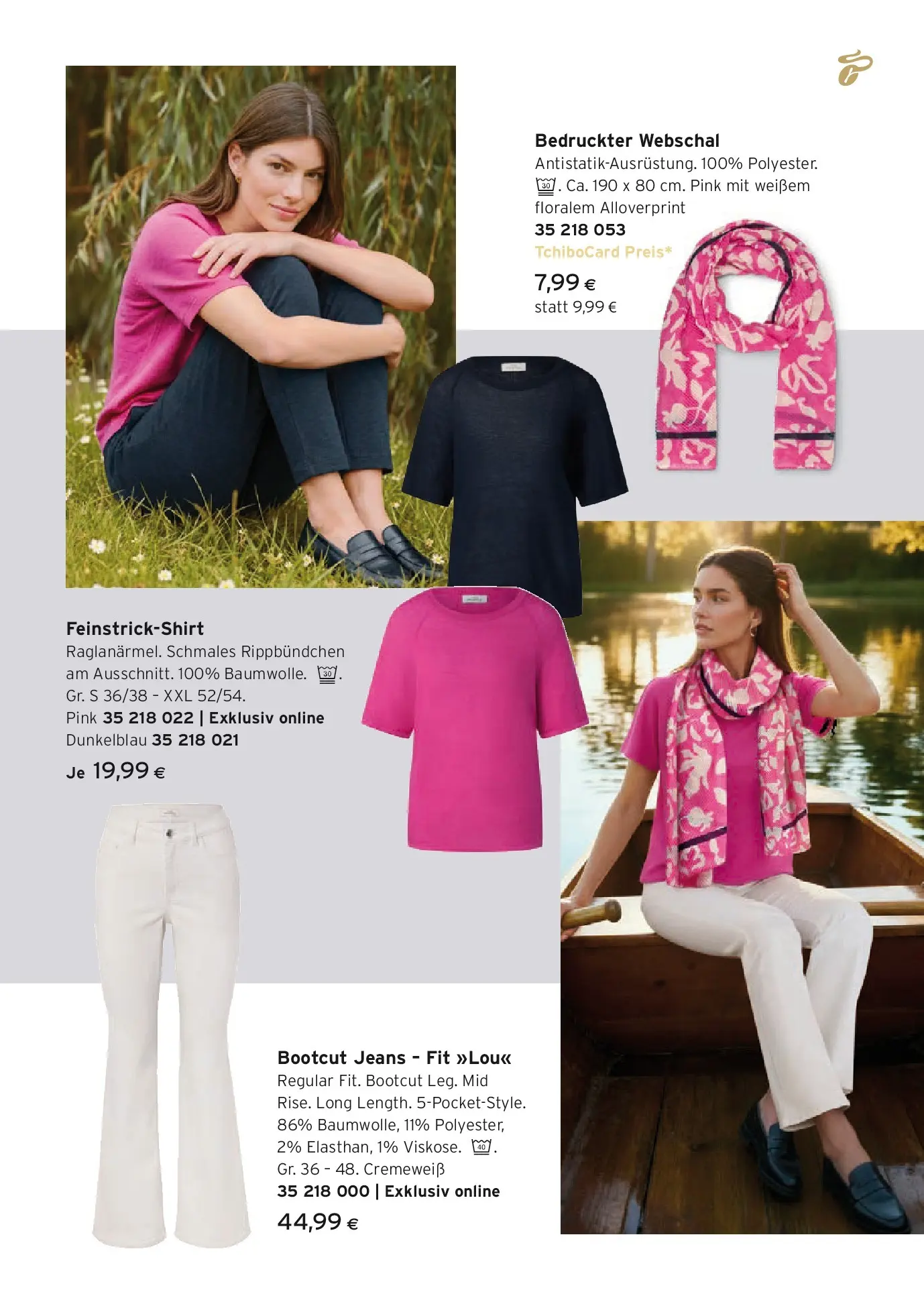 Tchibo Eduscho - Tchibo: Style in voller Blüte von 25.03.2026 - Aktuelle Angebote | Seite: 13 | Produkte: Jeans